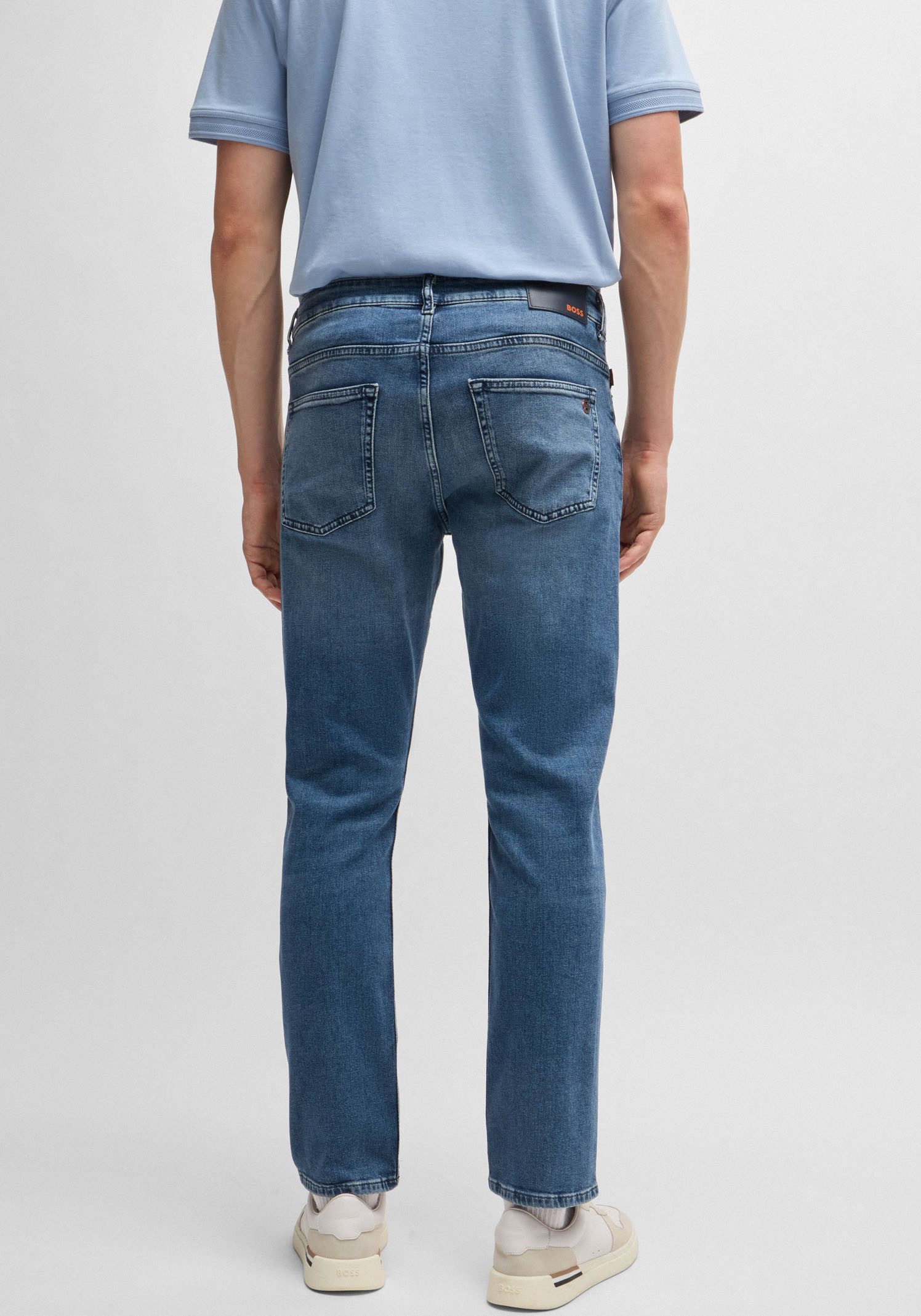 BOSS ORANGE Slim-fit-Jeans Delaware mit normaler Bundhöhe günstig online kaufen