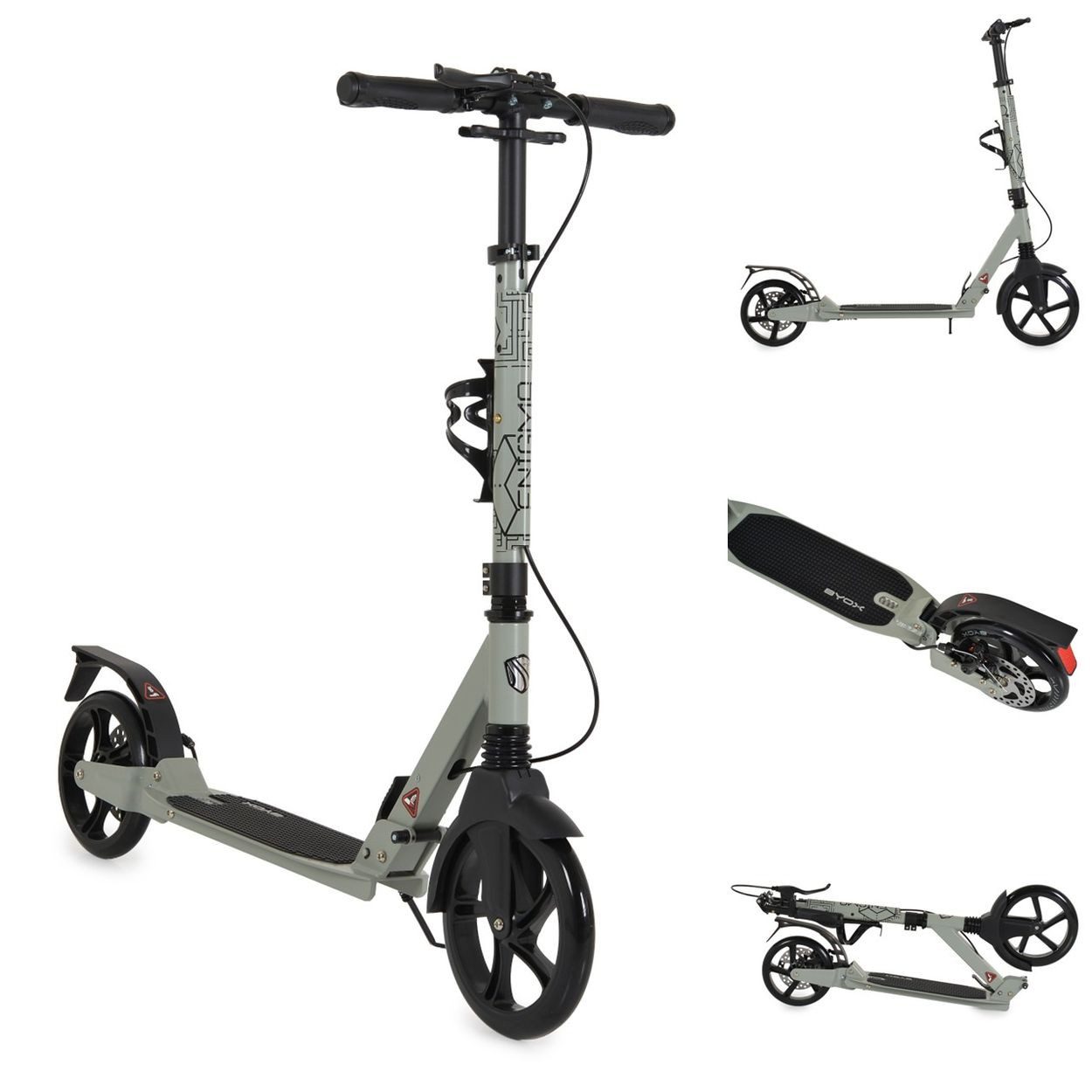 Cityroller Kinderroller Enigma PU-Räder