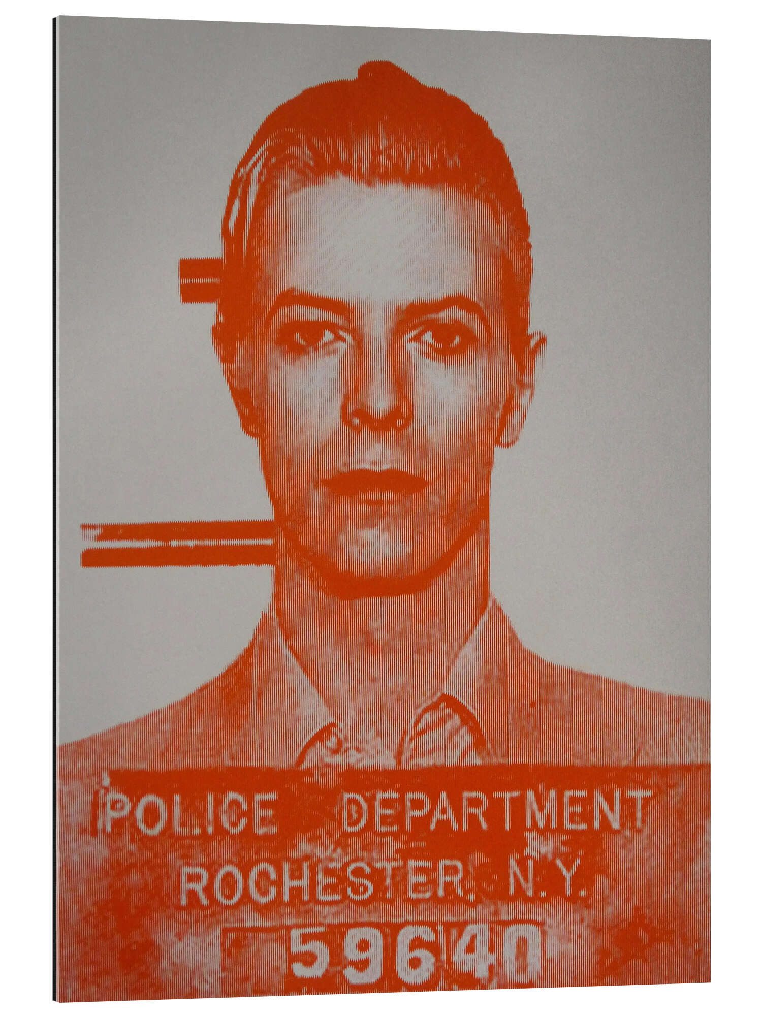 Posterlounge Wandbild David Bowies Fahndungsfoto, 1976, Bridgeman Images, erhältlich als Poster, Leinwandbild, Wandsticker oder Acrylglasbild