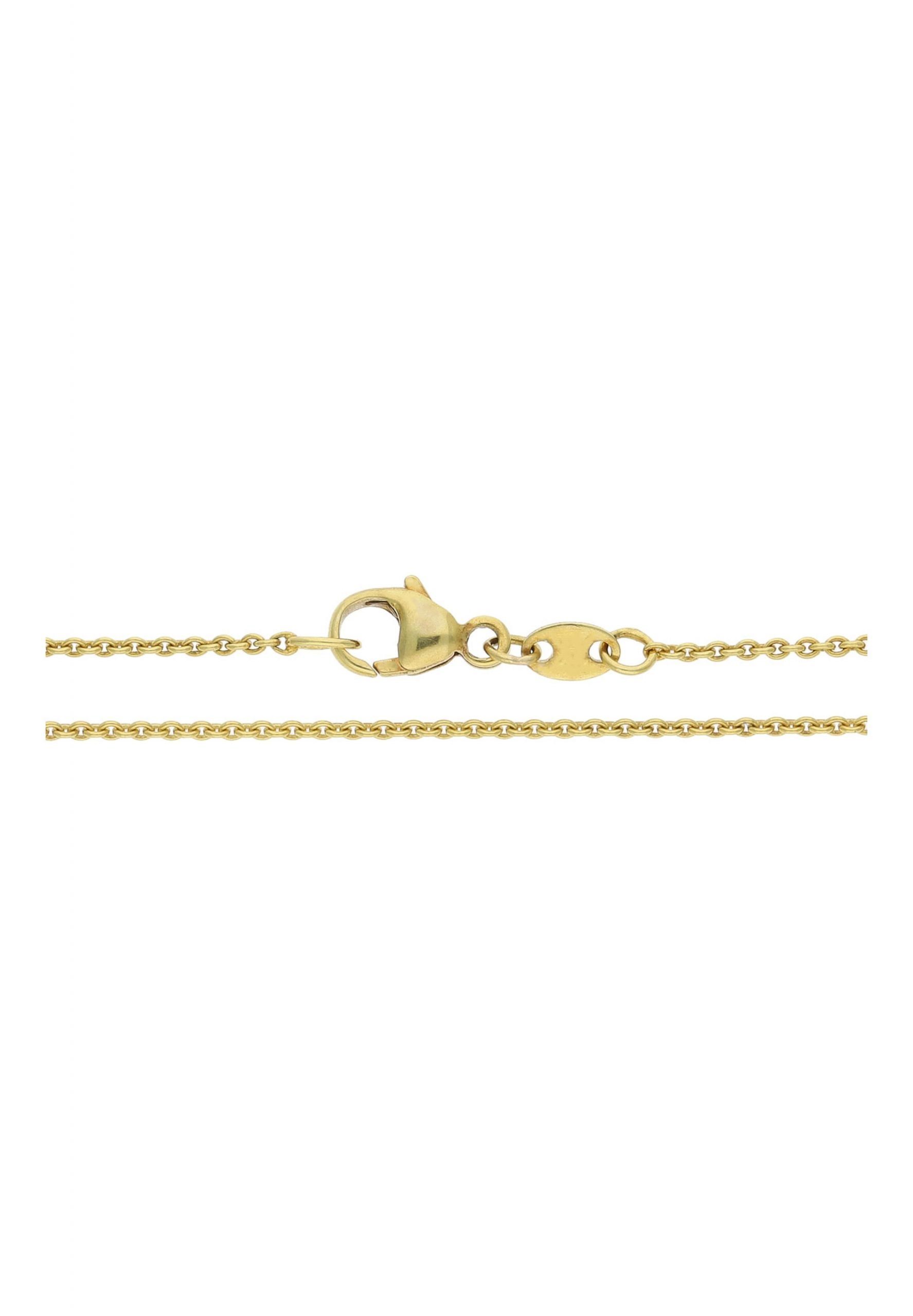 585/000, Gold cm Goldkette Goldkette Gold Halskette Ankerkette Damen (1-tlg), JuwelmaLux 40 inkl. Schmuckschachtel