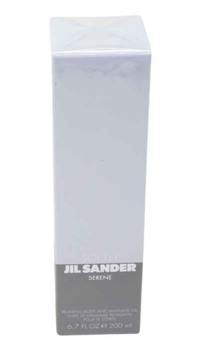 JIL SANDER Massageöl JIl Sander Softly Serene Relaxing Body & Massage Oil 200ml