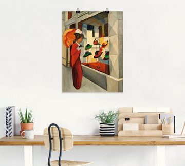 Artland Wandbild Hutladen, Mode (1 St), als Leinwandbild, Poster in verschied. Größen
