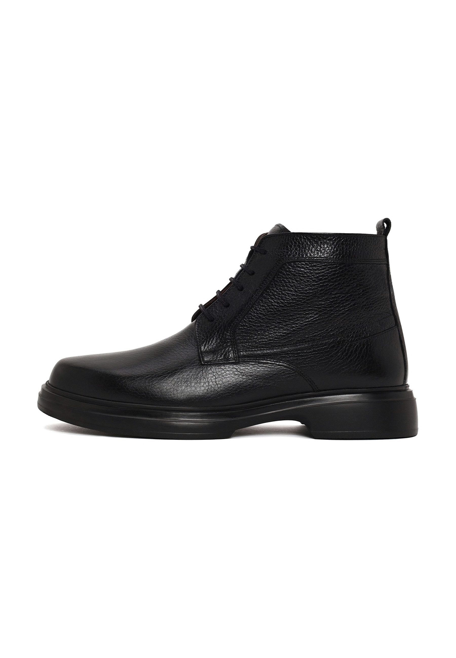 Derimod Leder Schnür-Stiefeletten Ankleboots