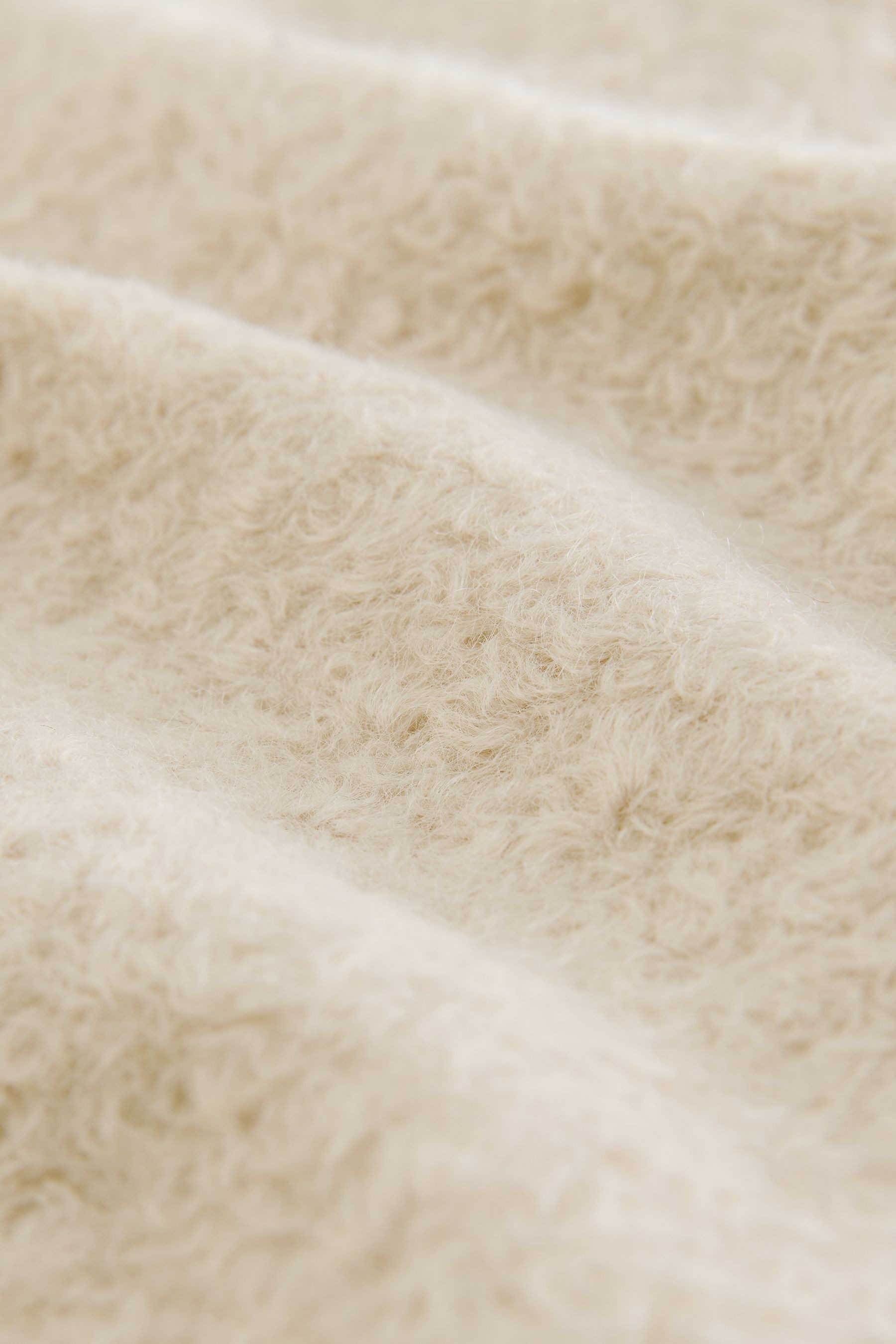 Next Kurzmantel Strickmantel zum Knöpfen mit Revers (1-tlg)