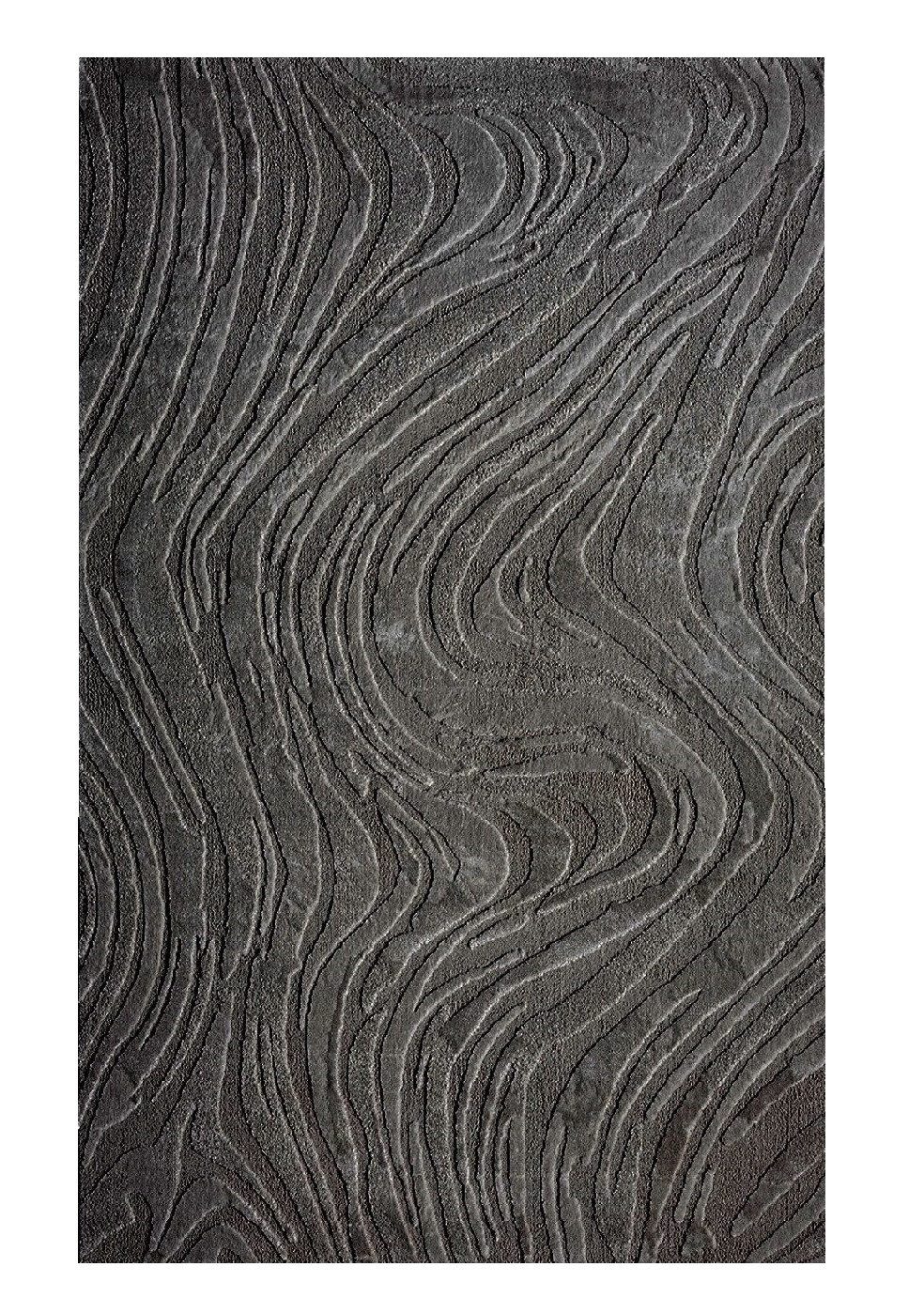 Vimoda Teppich Wellenmuster, modernerer Design, dicht & weich, Rechteckig, günstig online kaufen