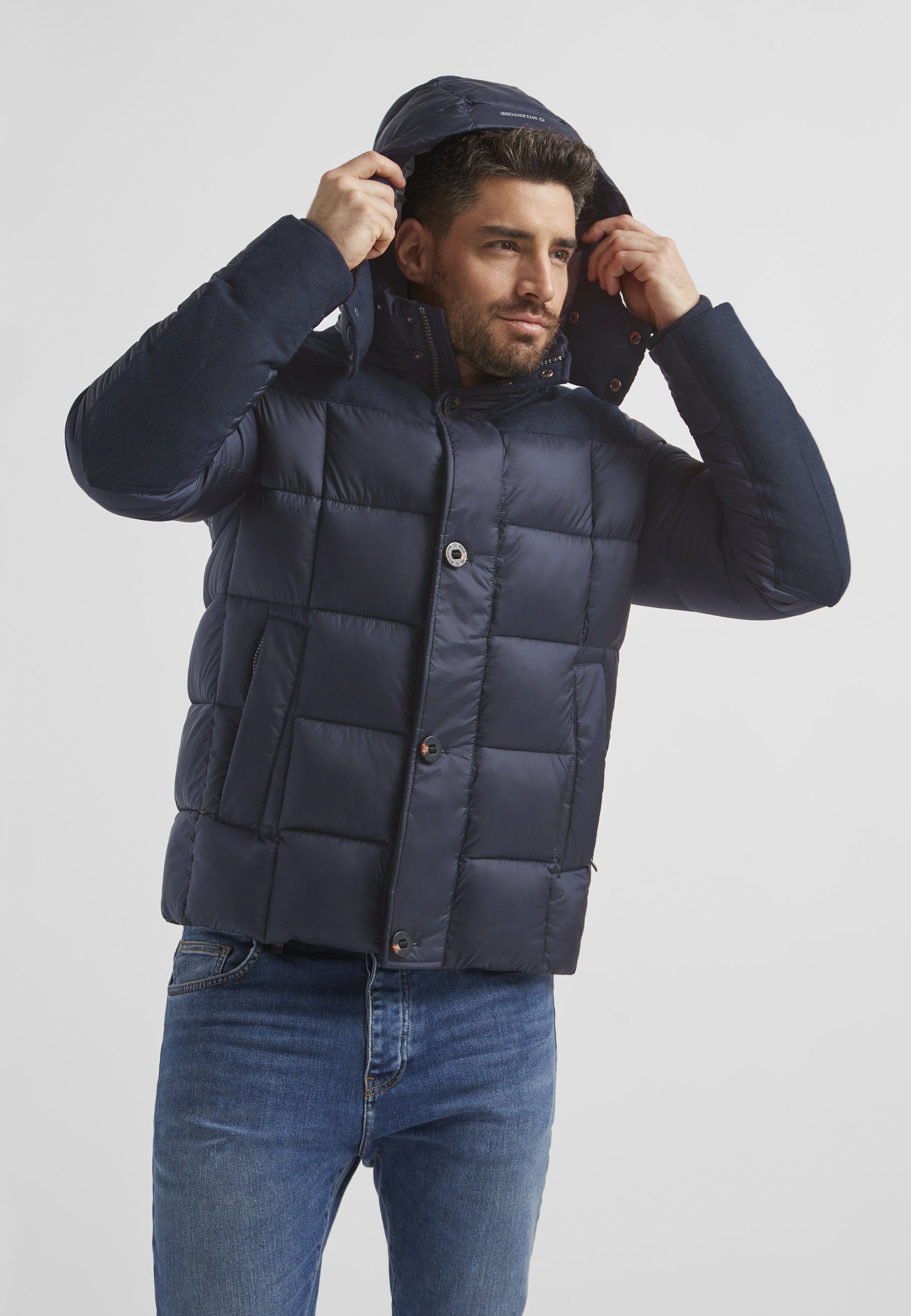 Milestone Steppjacke MSTimber Herren Übergangsjacke Jacke günstig online kaufen