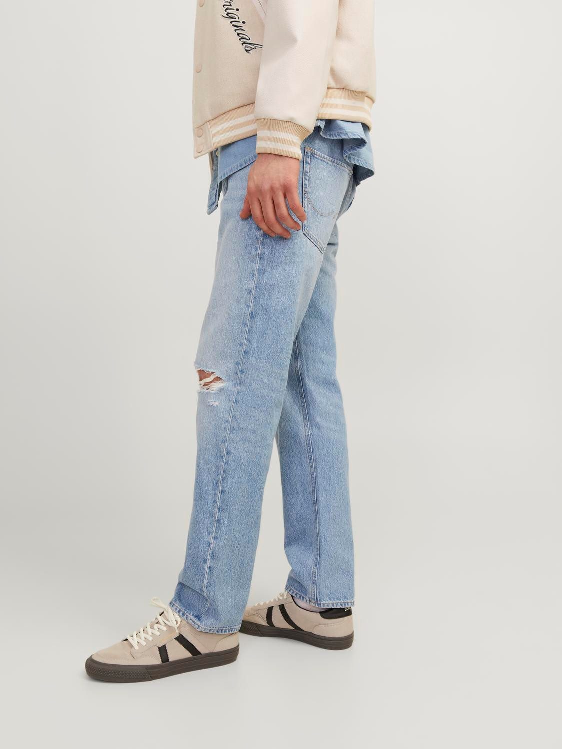 Jack & Jones Loose-fit-Jeans JJICHRIS JJORIGINAL SBD 921 SN mit Gürtelschla günstig online kaufen