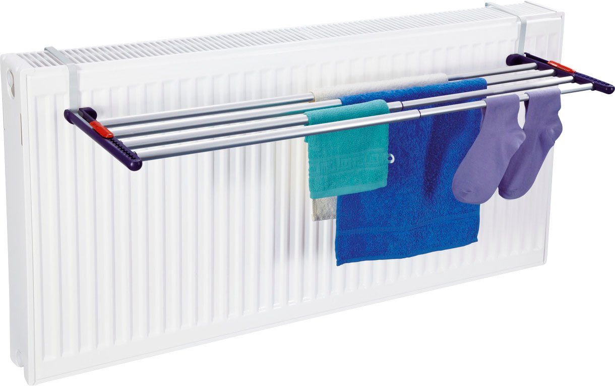 Leifheit Heizkörper-Wäschetrockner Quartett 42 Extendable, Trockenlänge: verstellbar von ca. 2,2 m - 4,2 m – Bild 5 von 5