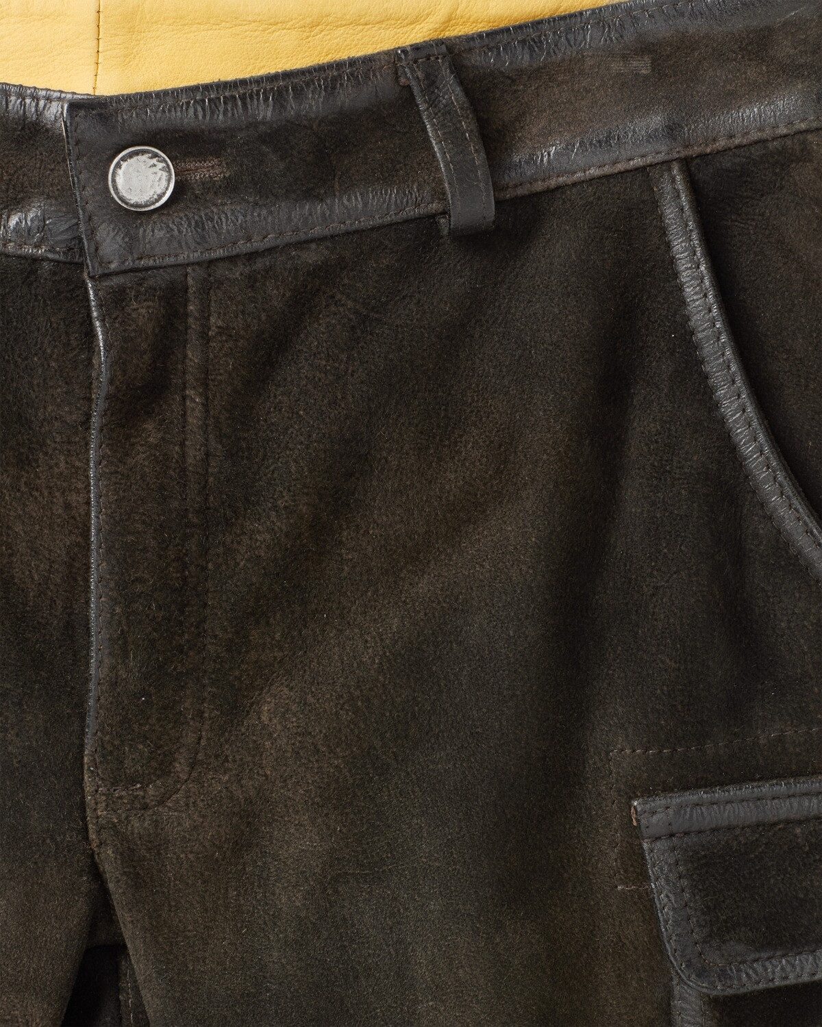 Reitmayer Trachtenhose Kurze Cargo-Lederhose