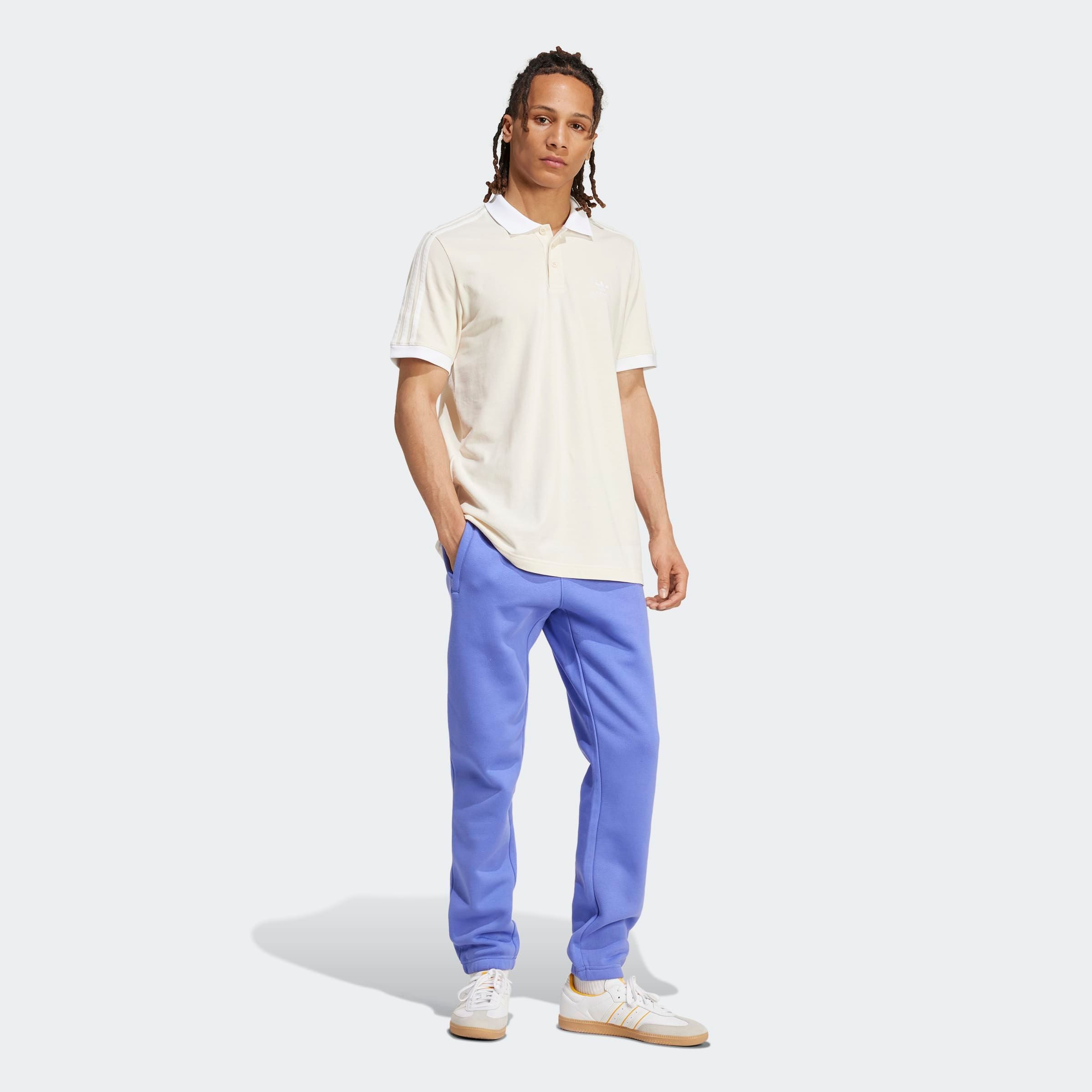 adidas Originals Sporthose TREFOIL ESSENTIALS schmale Passform, mit flauschiger Innenseite, mit Rippbündchen