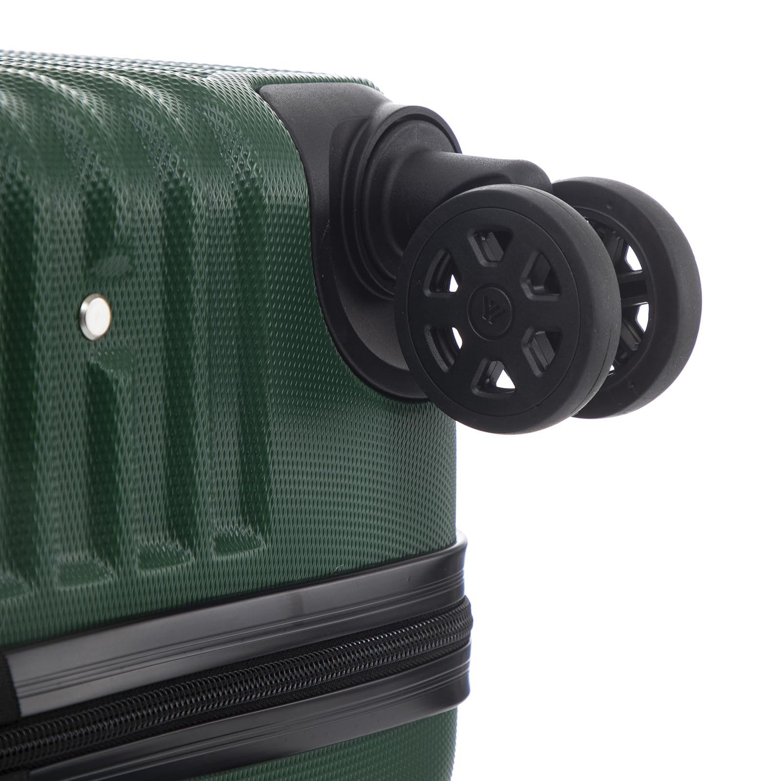 YONSLY Kofferset Hartschalen Reisekoffer Trolley, 4 Rollen, (Spar-Set, 4 tlg., Hartschalen Trolley Set), integrierte Zahlenschloss, Handgepäck, Wasserabweisend Stoßfest Robust