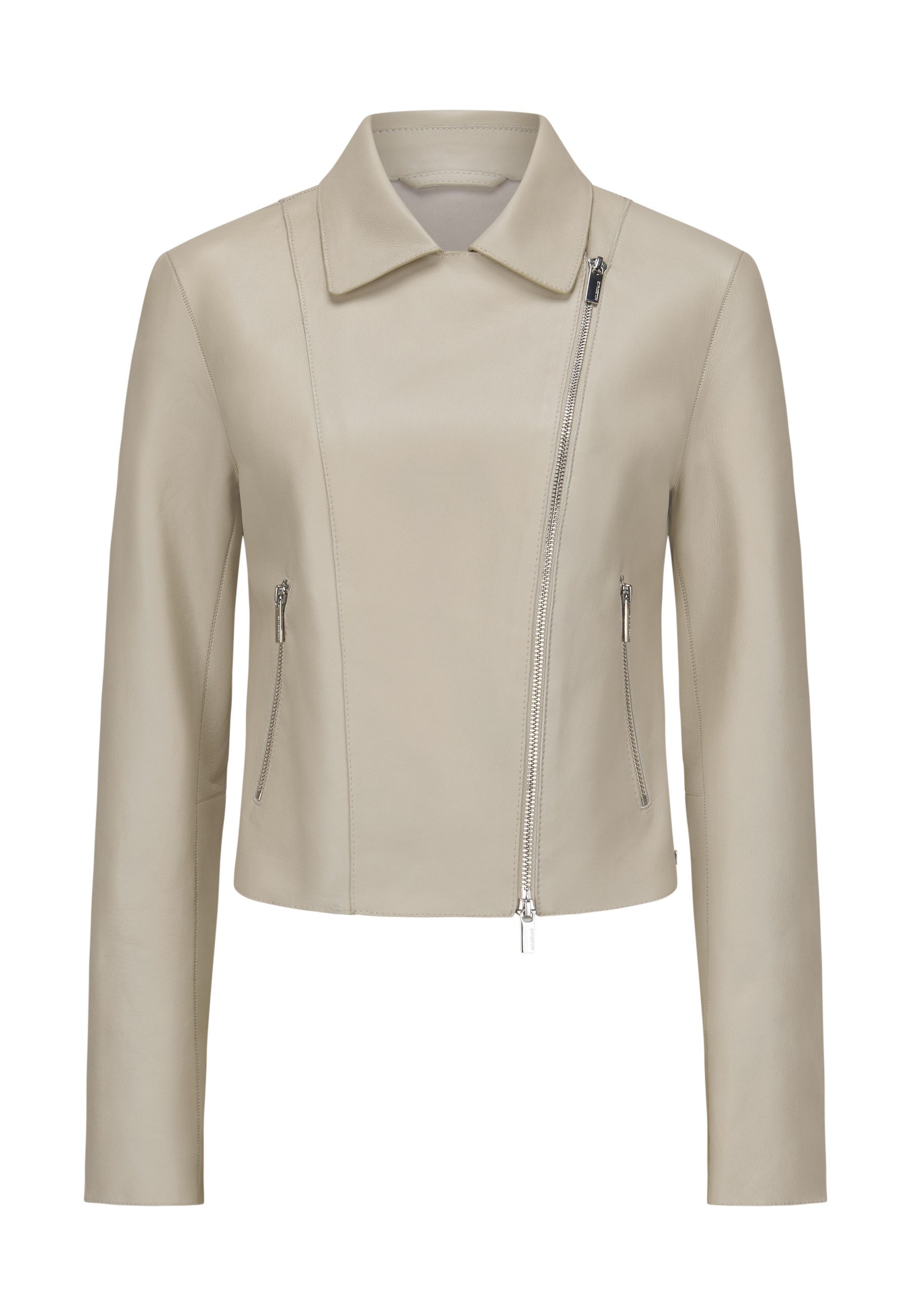 Bikerjacke MSRina Damen Lederjacke Jacke Leder klassisch