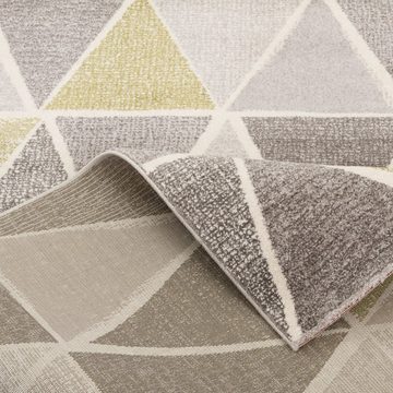 Designteppich Designer Teppich Sevilla Modern Prisma, Pergamon, Rechteckig, Höhe: 12 mm