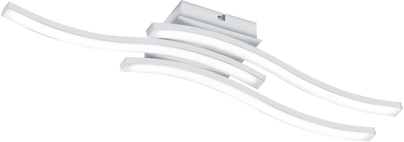 Reality Leuchten LED Deckenleuchte Route, LED fest integriert, Warmweiß, mo günstig online kaufen