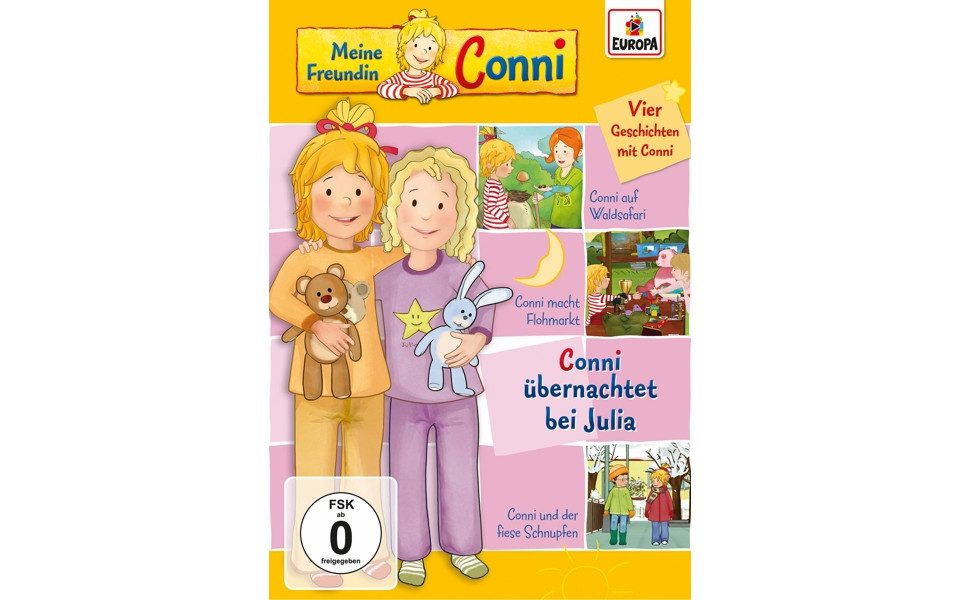 DVD Meine Freundin Conni 12: Conni übernachtet bei Julia