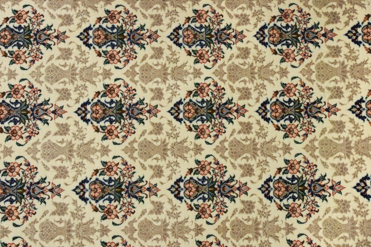 Nain Seidenkette Orientteppich Trading, Orientteppich, rechteckig, 154x219 Höhe: Isfahan Handgeknüpfter 6 mm