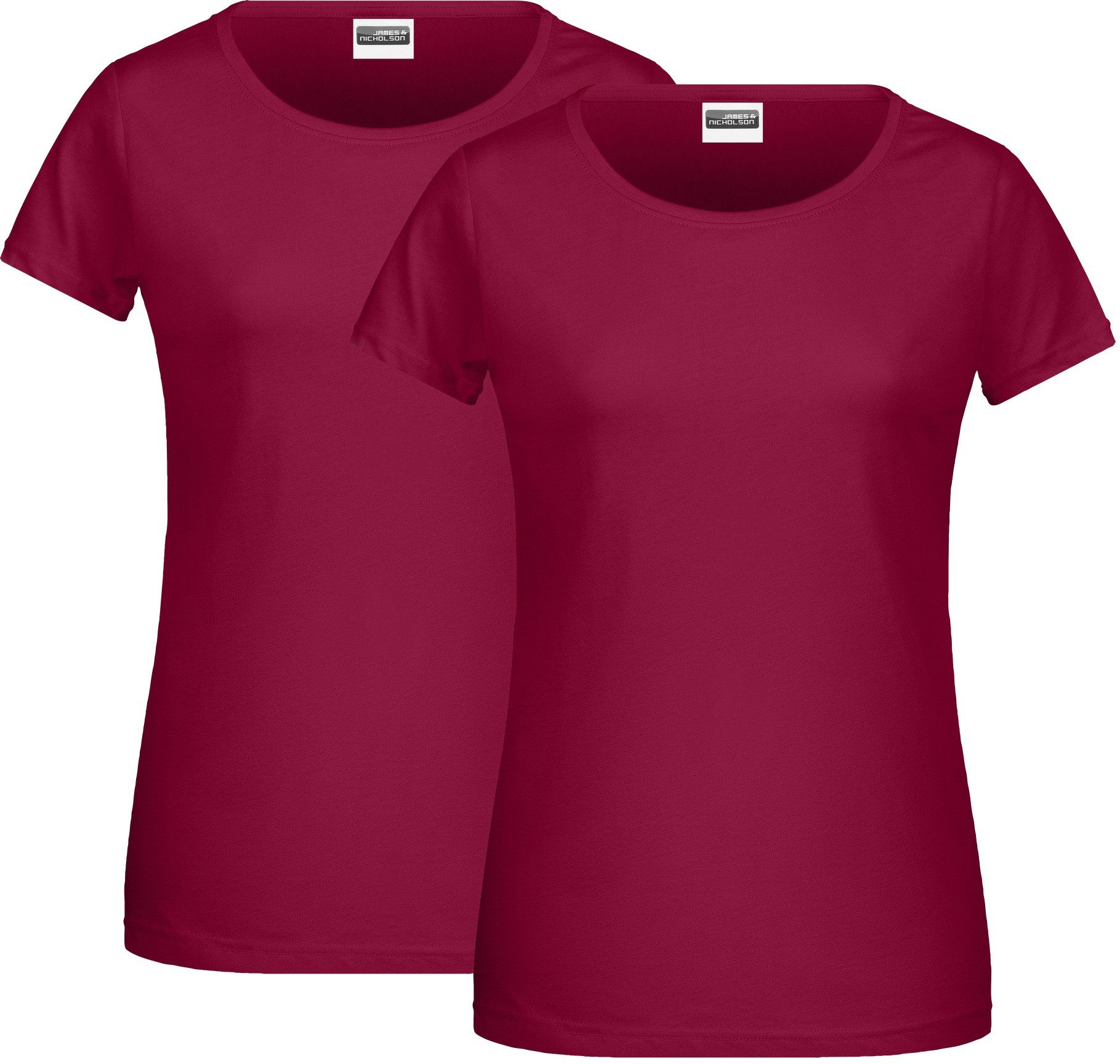 James & Nicholson T-Shirt Doppelpack leicht günstig online kaufen