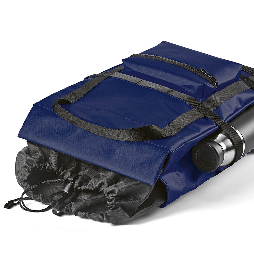 CABBEL Rucksack Rucksack 21L Laptop 17 Zoll rPET nachhaltig 47% robust leicht 30x47 (Rucksack, 1-tlg., Einzelartikel), Blau, 21 Liter Volumen, 0,926 kg, 30x47x15 cm, recyceltes Polyester