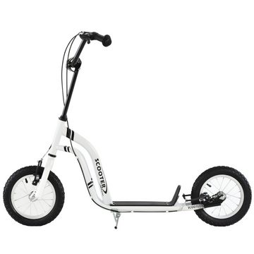 HOMCOM Scooter Tretroller mit Handbremse