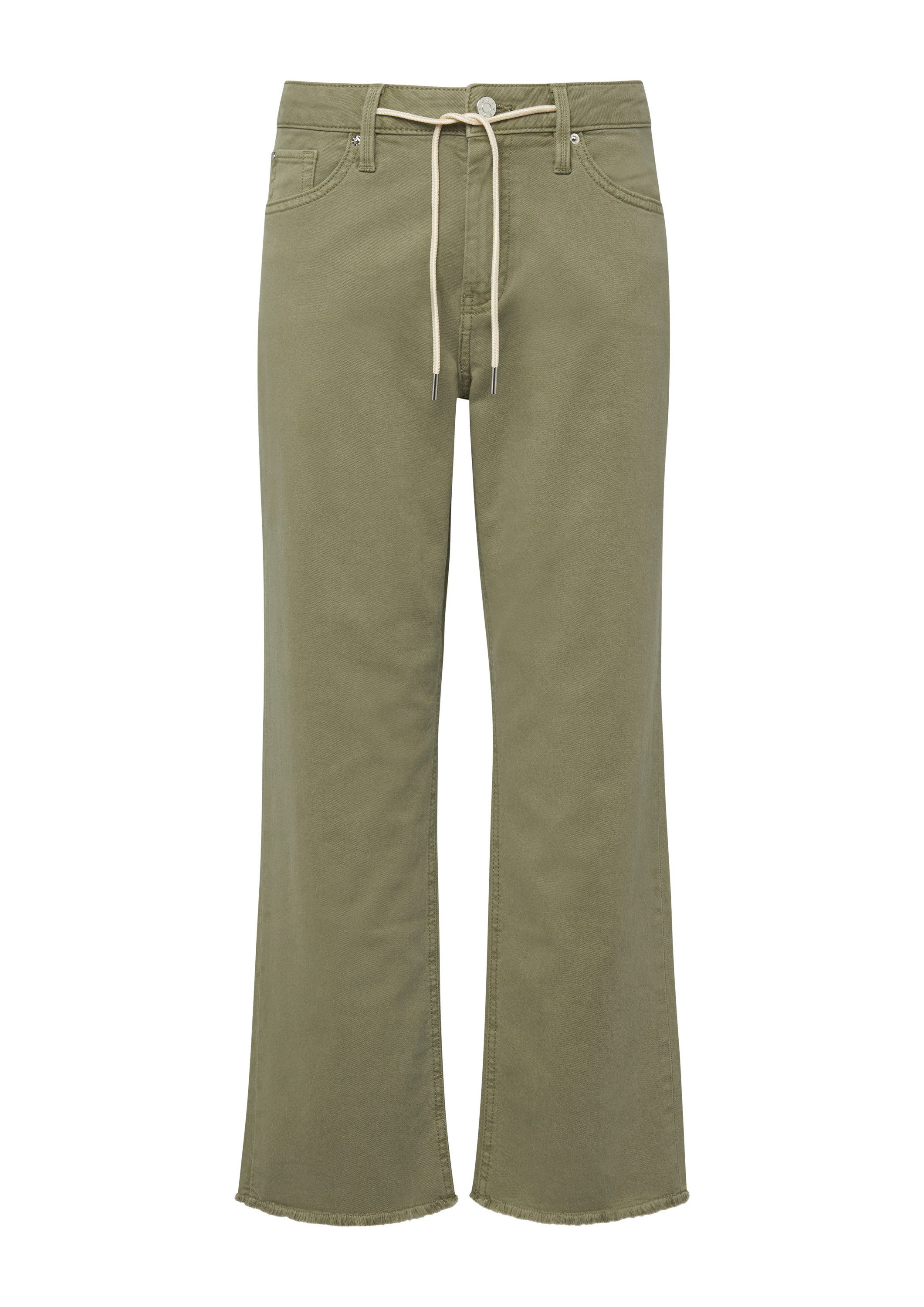 s.Oliver Regular-fit-Jeans Jeans-Hose KAROLIN Cropped Jeans Karolin / Regular Fit / Mid Rise / Straight Leg