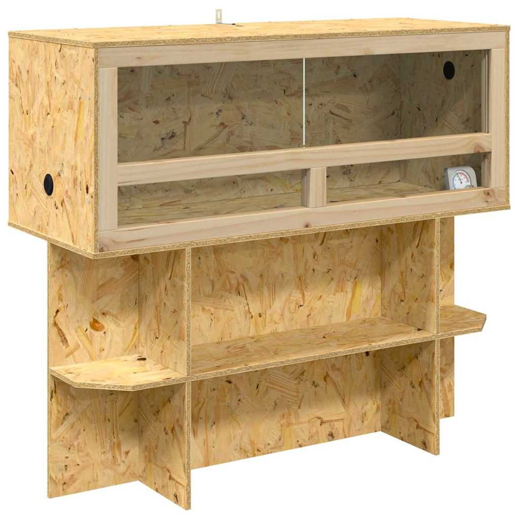 vidaXL Terrarium Terrarium Braun 100 x 40 x 90 cm OSB