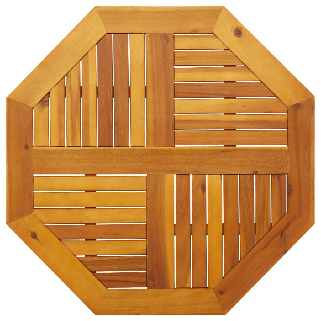vidaXL Tischplatte Tischplatte 80x80x2,2 cm Achteckig Massivholz (1 St)