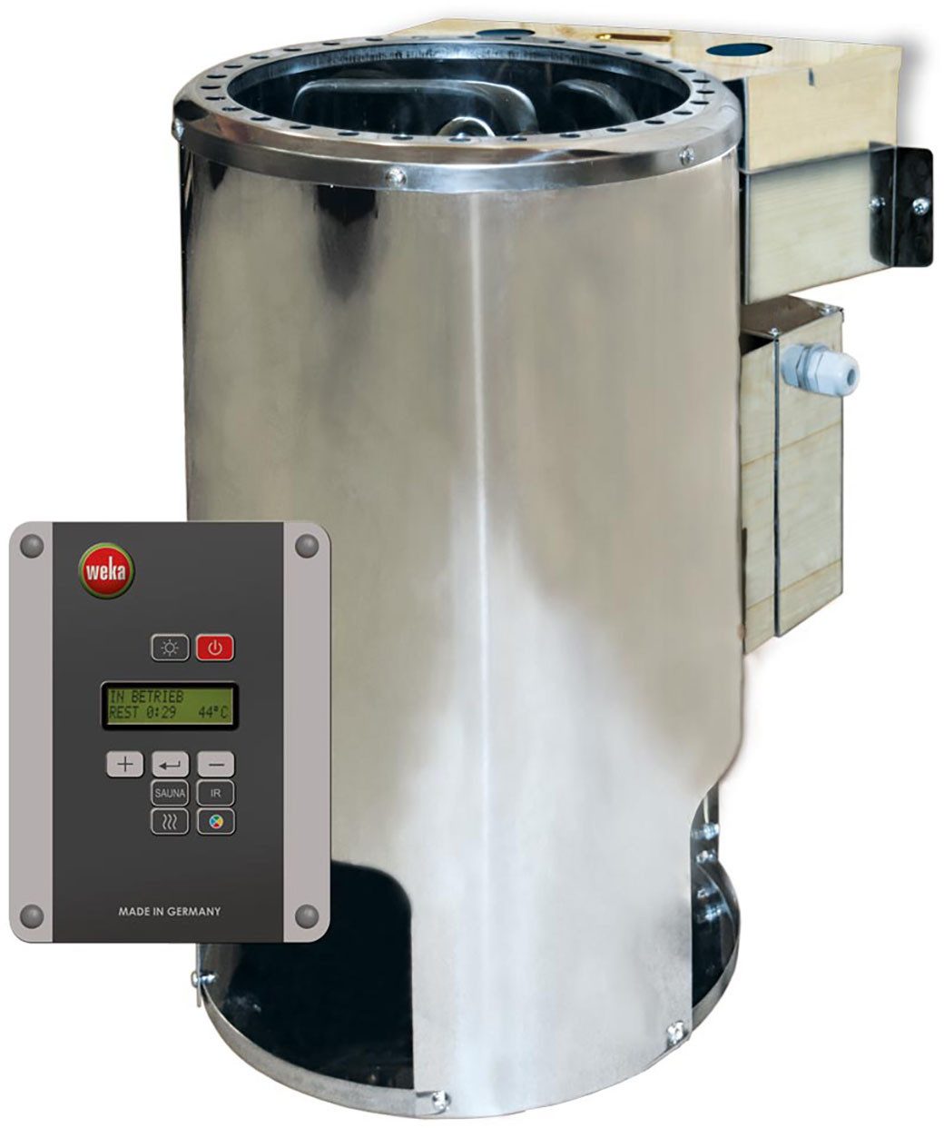 weka Bio-Saunaofen, 3,6 kW, externe Steuerung