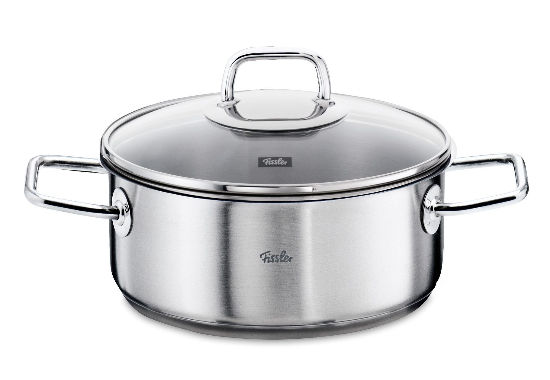 Fissler Bratentopf viseo, Edelstahl 18/10 (1-tlg), 2,4 Liter, Induktion