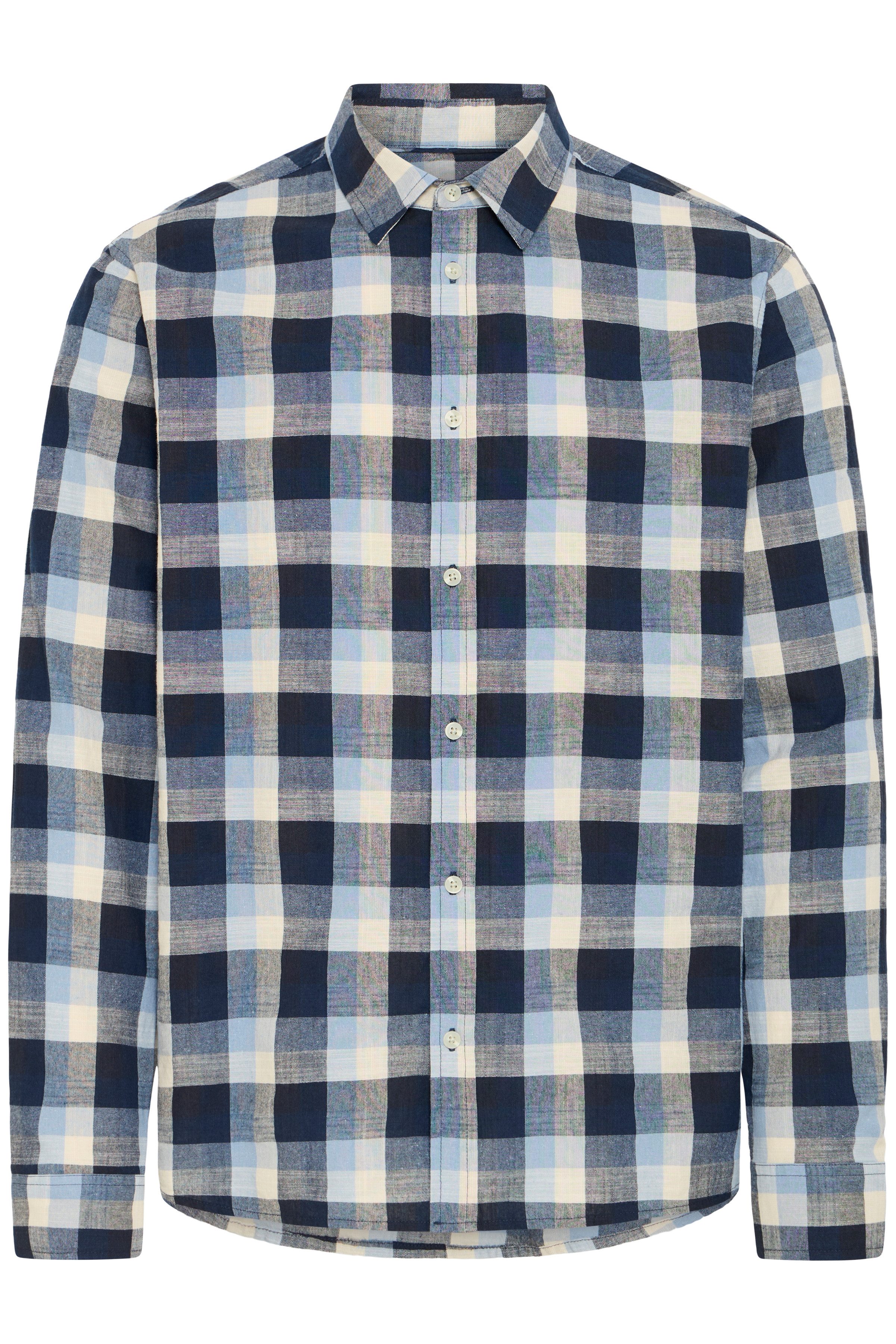 Blend Langarmhemd BHDARIS SLUB CHECK günstig online kaufen