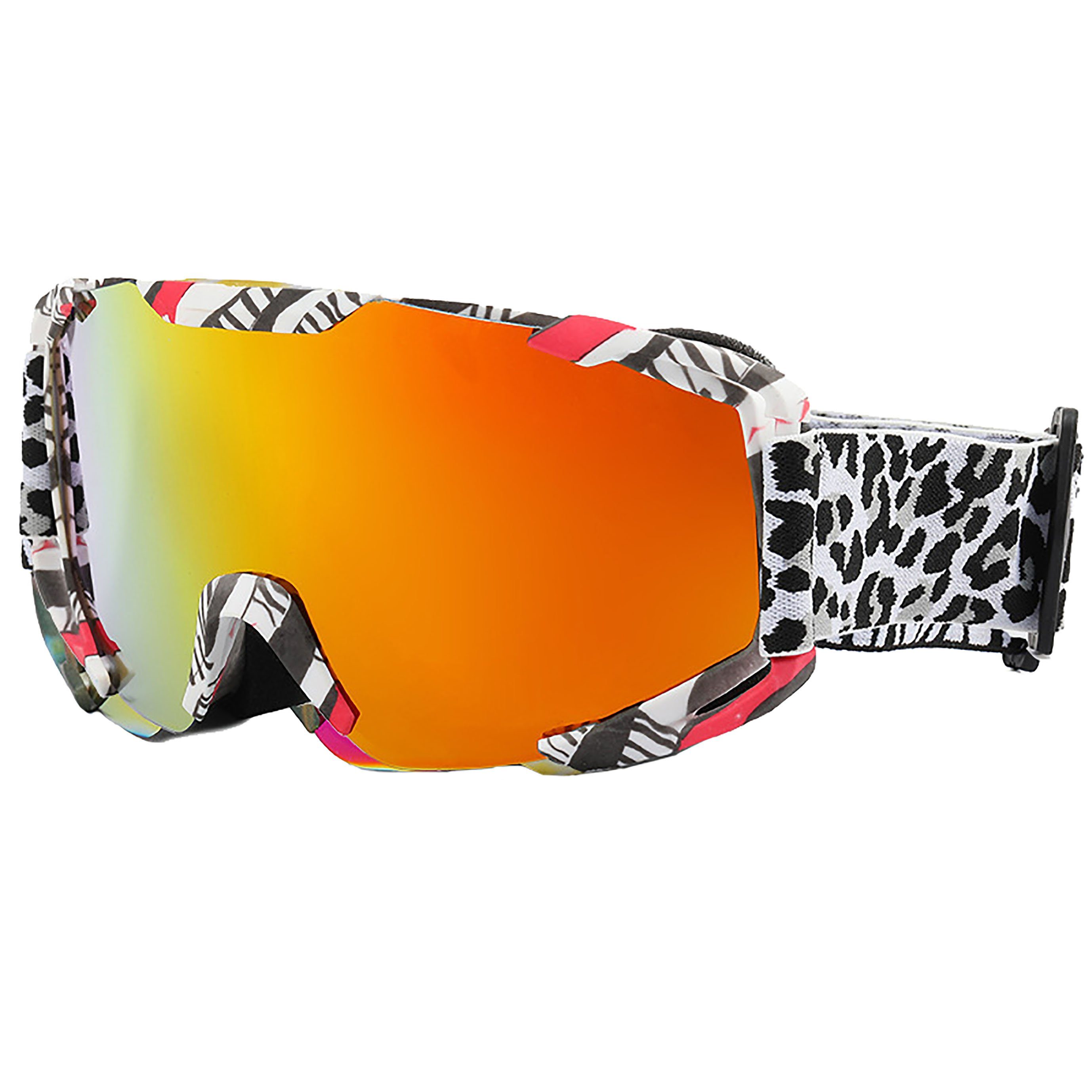 Bergsport-Antibeschlagbrille, (1-St) Ping Skibrille Tapferer