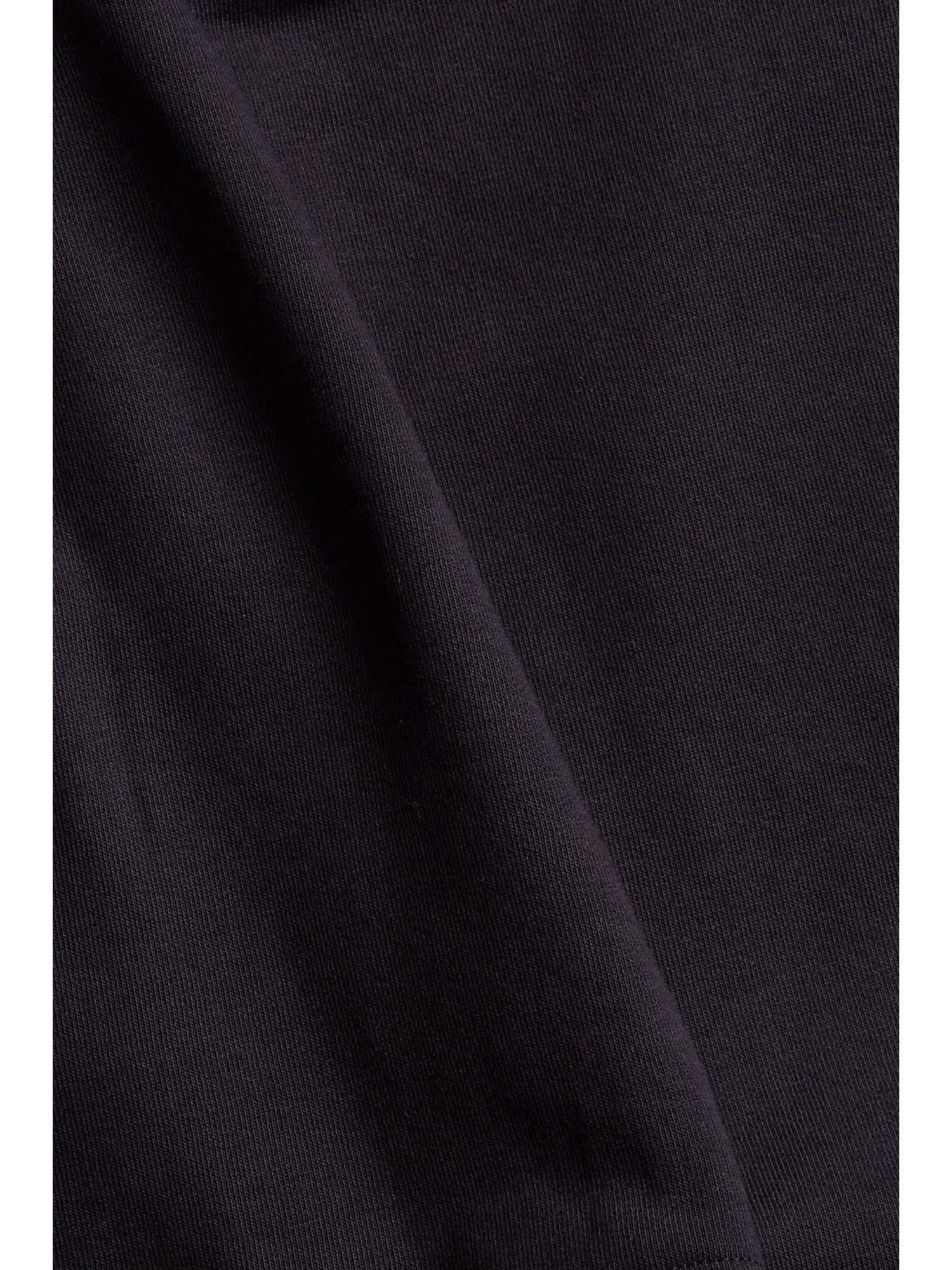 (1-tlg) Esprit Sweat-Shorts Shorts BLACK Baumwoll-Mix aus