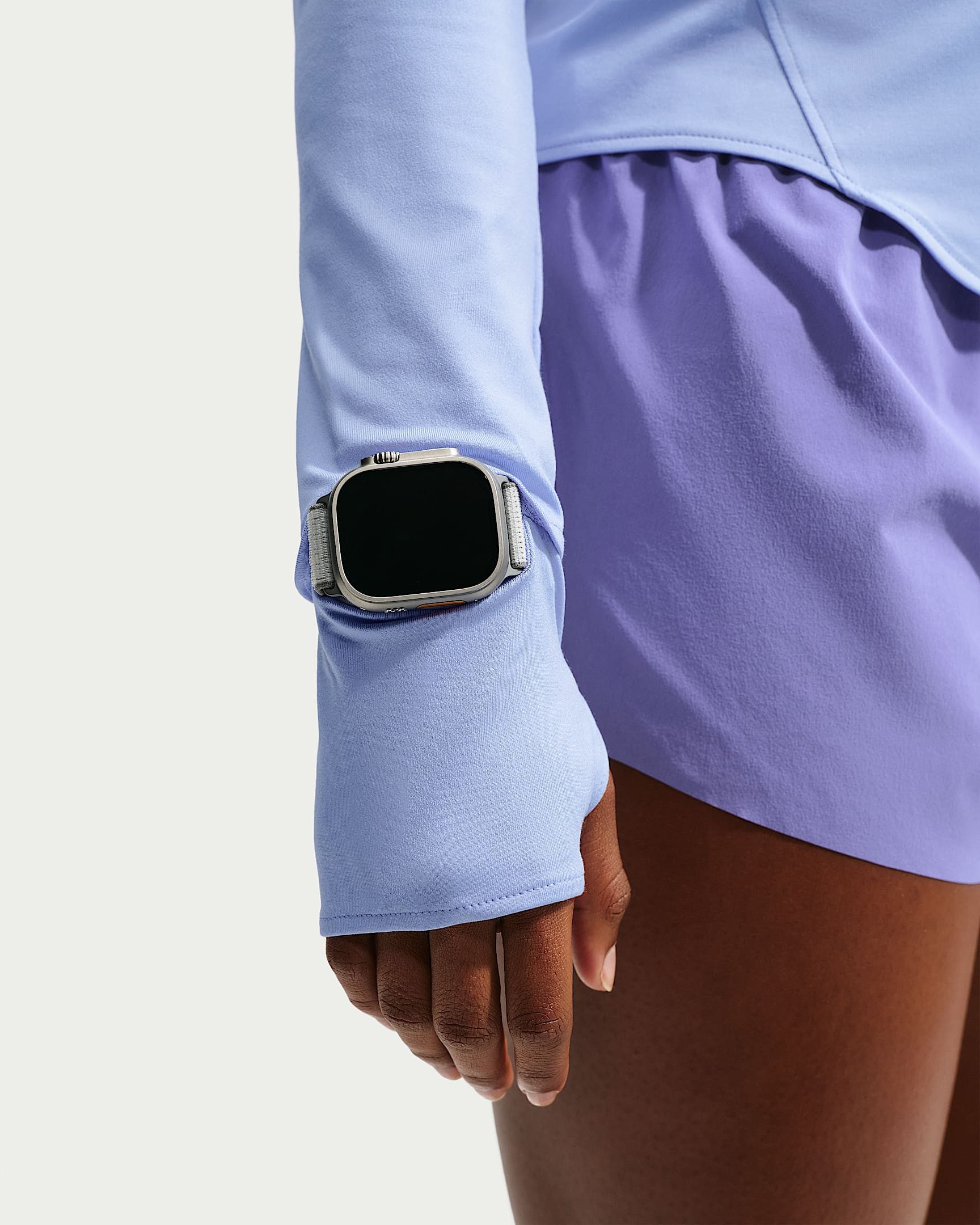 Nike Lauftop W NK SWIFT DF UV HZ TOP hochschließender Kragen, mit Reißverschluss, atmungsaktives Material