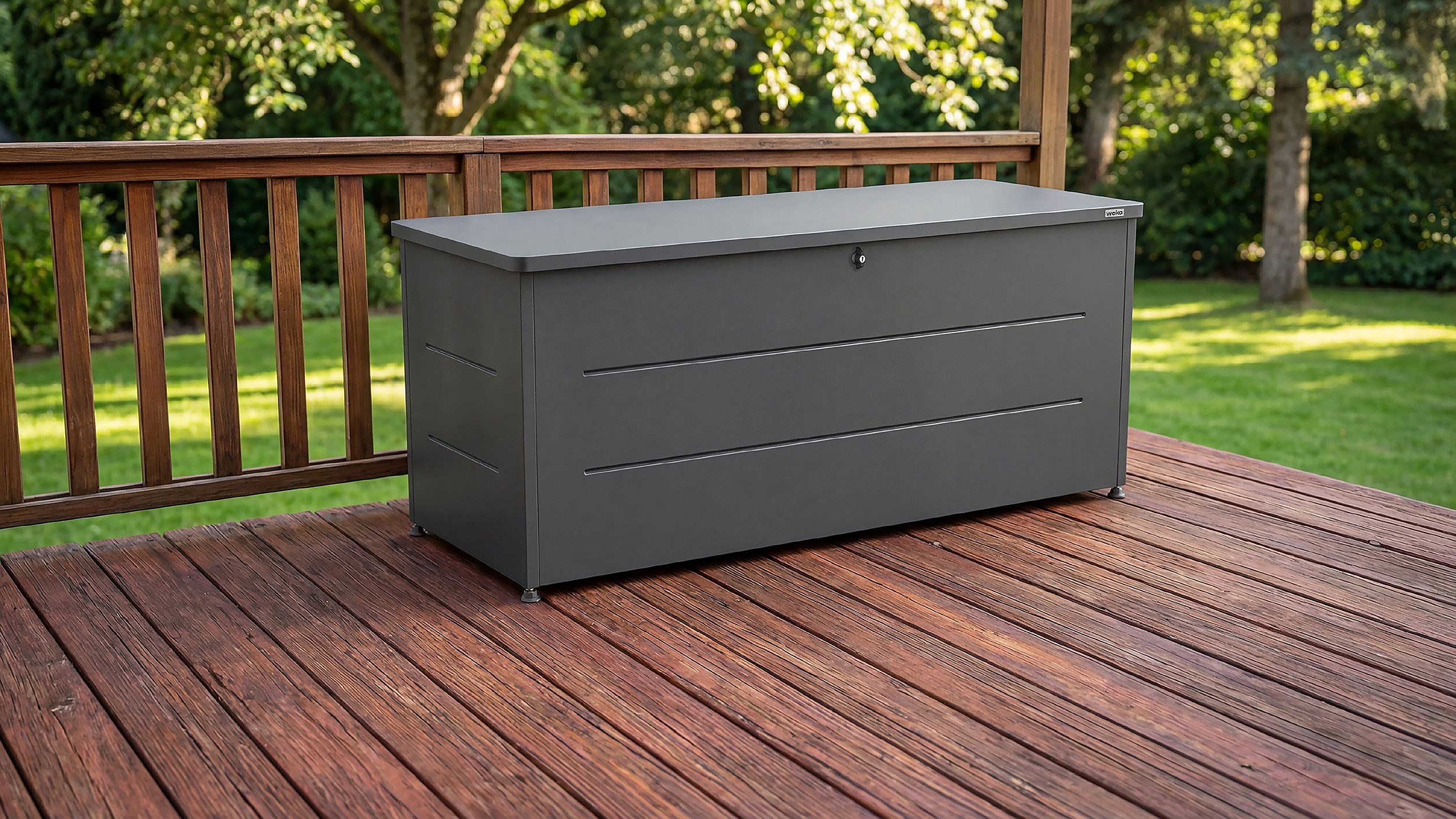 weka Auflagenbox Gary, Metall pulverbeschichtet, verschiedene Größen