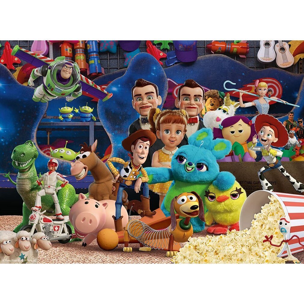 Ravensburger Puzzle RAVENSBURGER Puzzle Toy Story 4: Rettung XXL 100 Teile, Puzzleteile