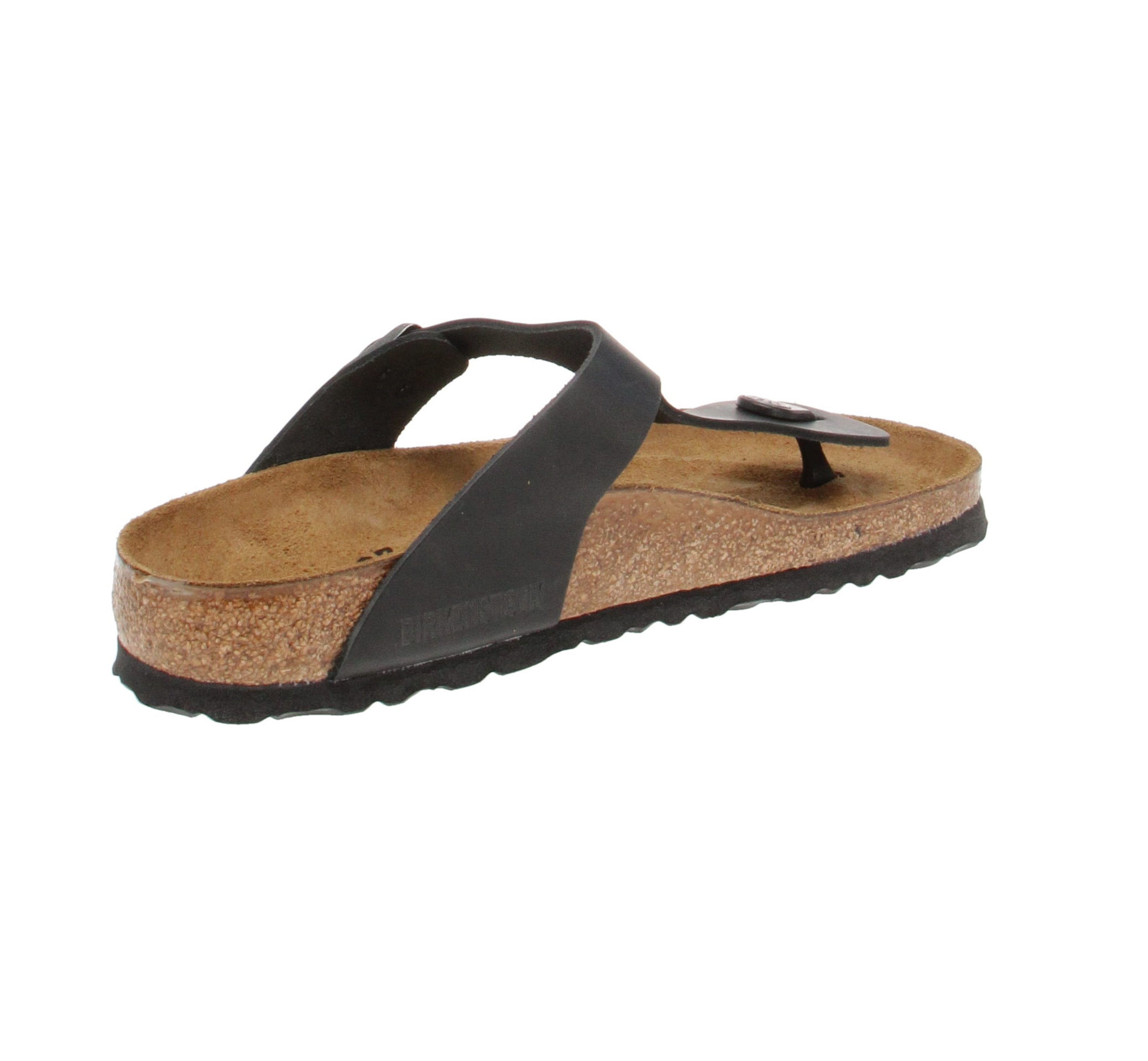 Birkenstock Birkenstock 845251 Gizeh FL - Damen Schuhe Pantoletten - Schwarz Sandale