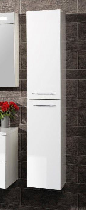 FACKELMANN Hochschrank B.clever Badmöbel Türanschlag frei wählbar