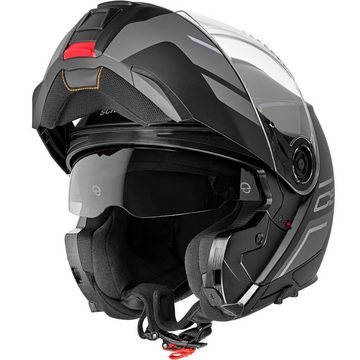 Schuberth Motorradhelm C5 Master Grey, Touringhelm mit Pinlock und Sonnenblende