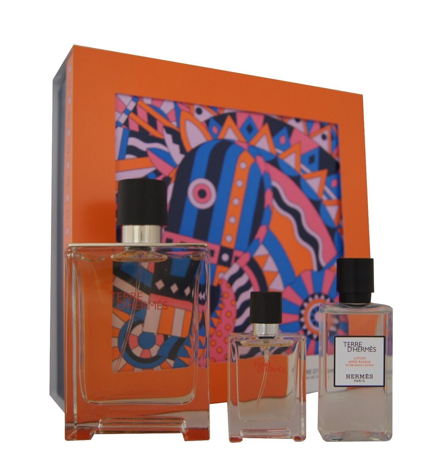 Duft-Set Hermes Terre D`Hermes EDT 100ml. + 12,5ml. & After Shave Lotion 40ml