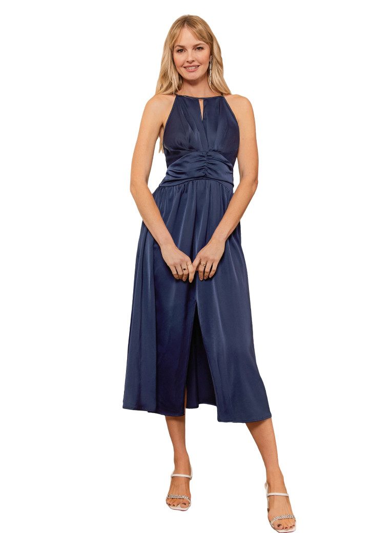 Cupshe Maxikleid Ärmellos mit Ausschnitt und Schlitz