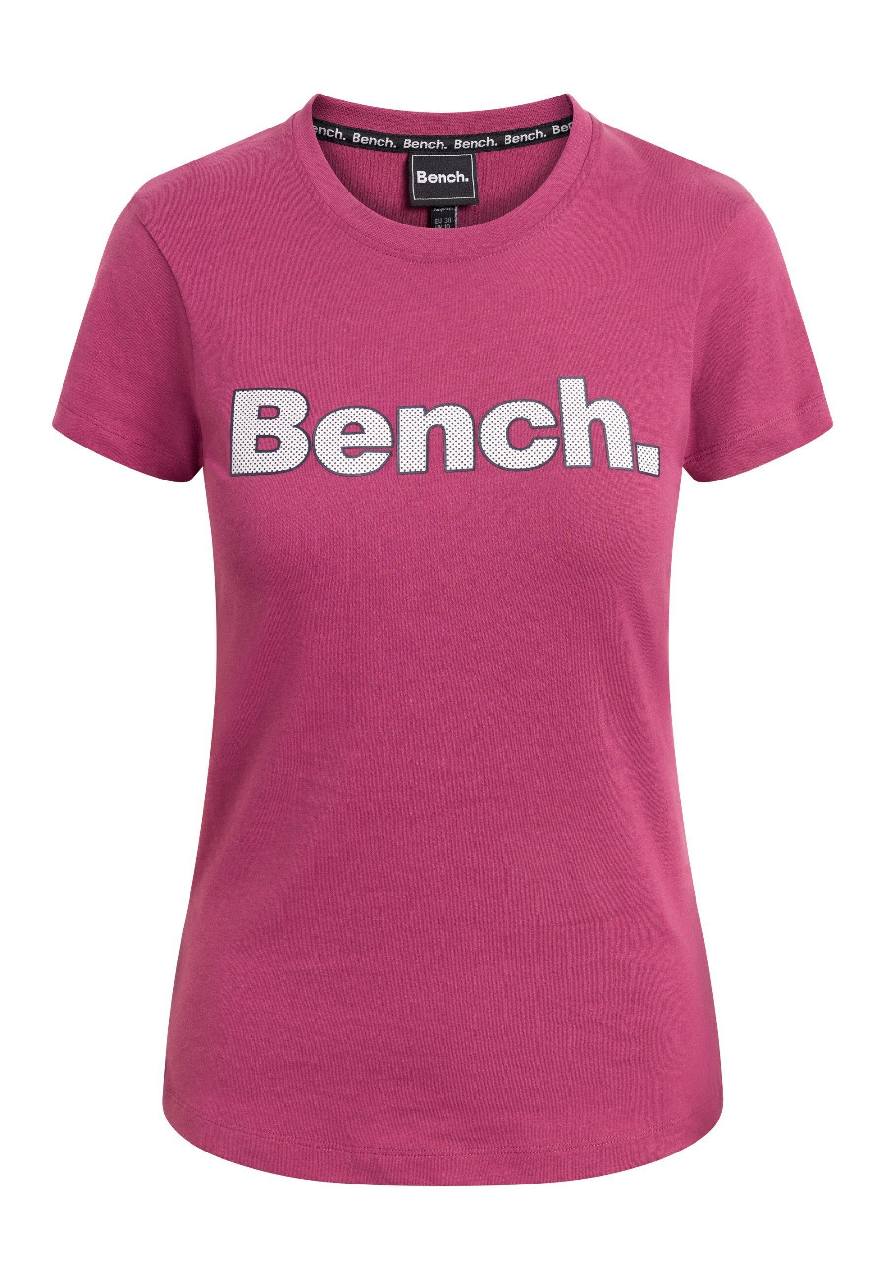 Shirt T-Shirt LEORA, Bench. Klassisches Shortsleeve T-Shirt