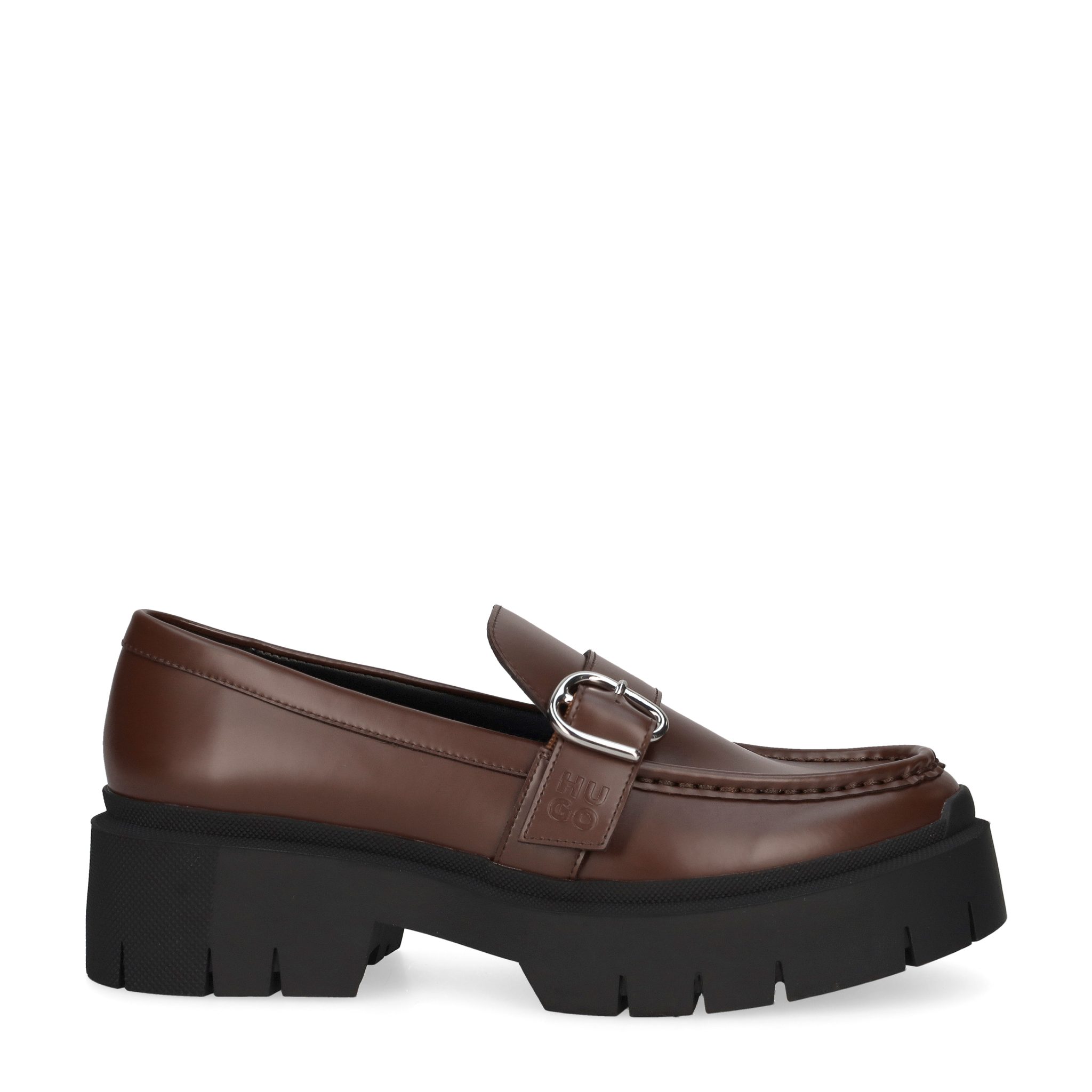 HUGO HUGO Kris_NewLoafer, Slipper & Mokassin, Braun, Damen Slipper günstig online kaufen