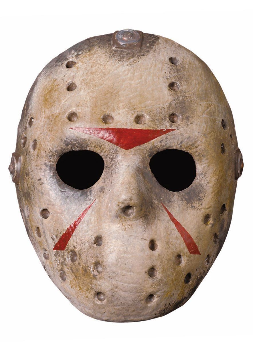 Rubie´s Панельная обшивкаsmaske Freitag der 13. Jason - Halloween Maske Herren, Weiche Schaumstoffmaske des fiesen Schlitzers