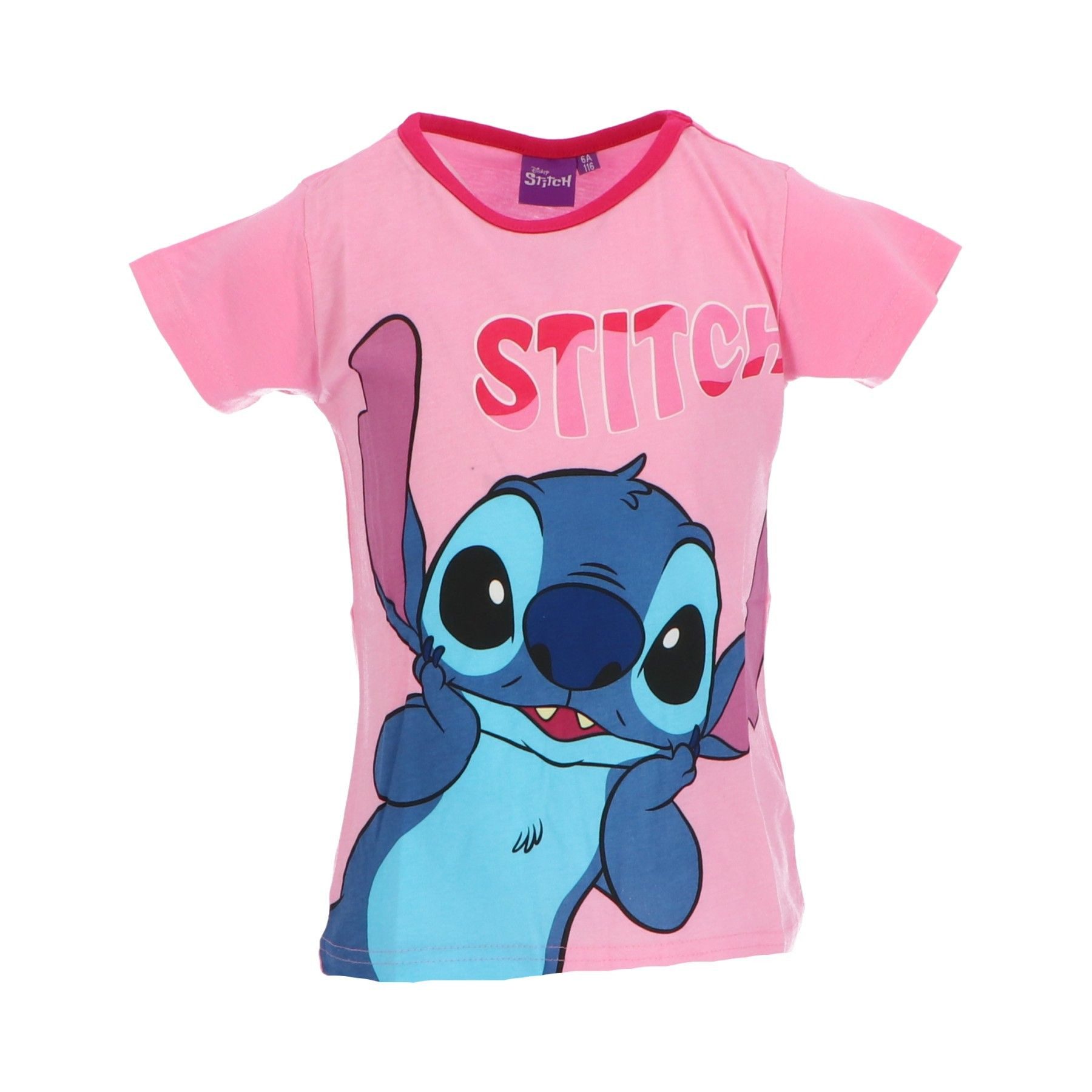 Lilo & Stitch T-Shirt Lilo & Stitch T-Shirt für Kinder aus Baumwolle mit Aufdruck
