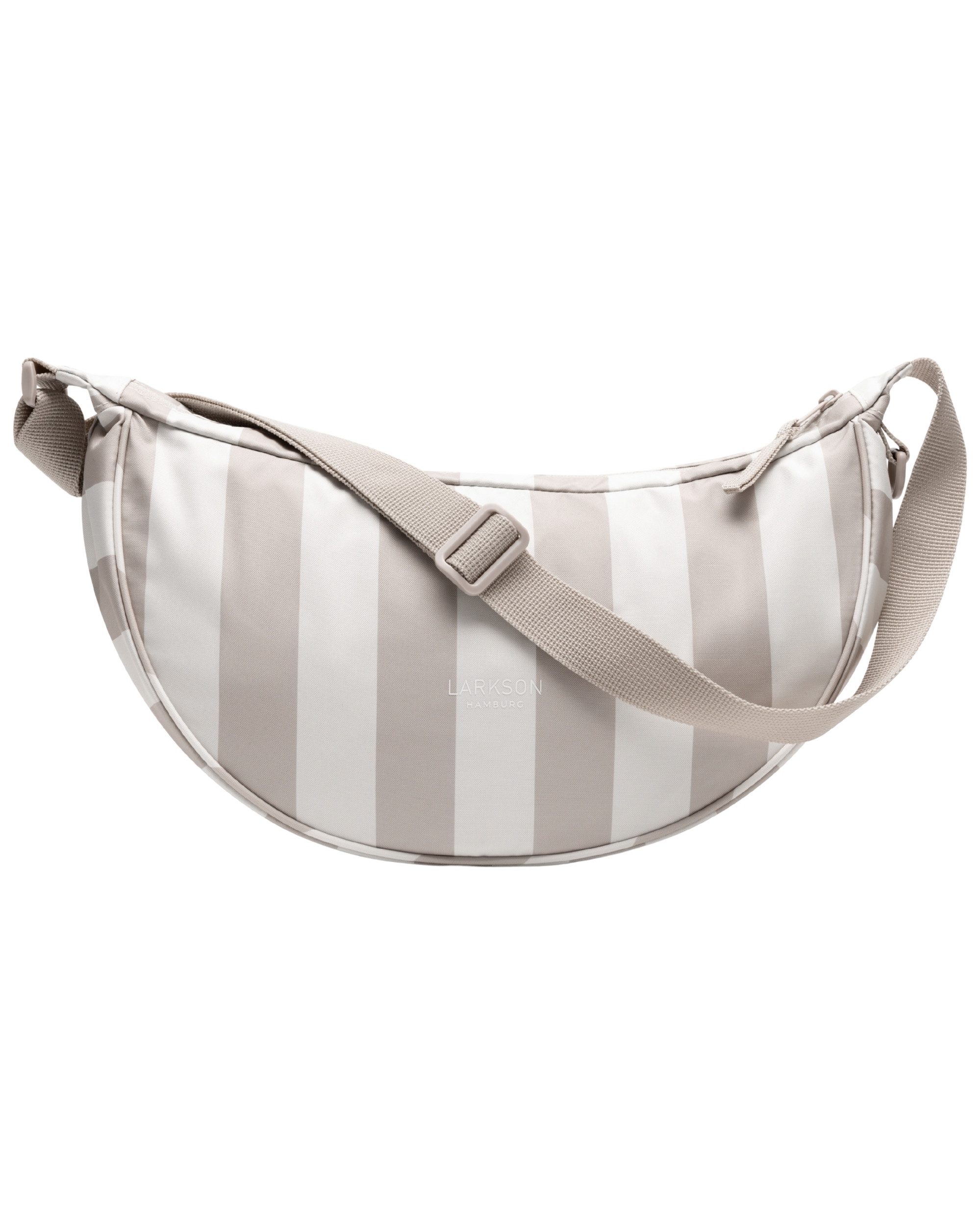 LARKSON Umhängetasche Solveig Medium Halbmondtasche für Damen und Herren, Stylische Crossbody Bag in Halbmond Form