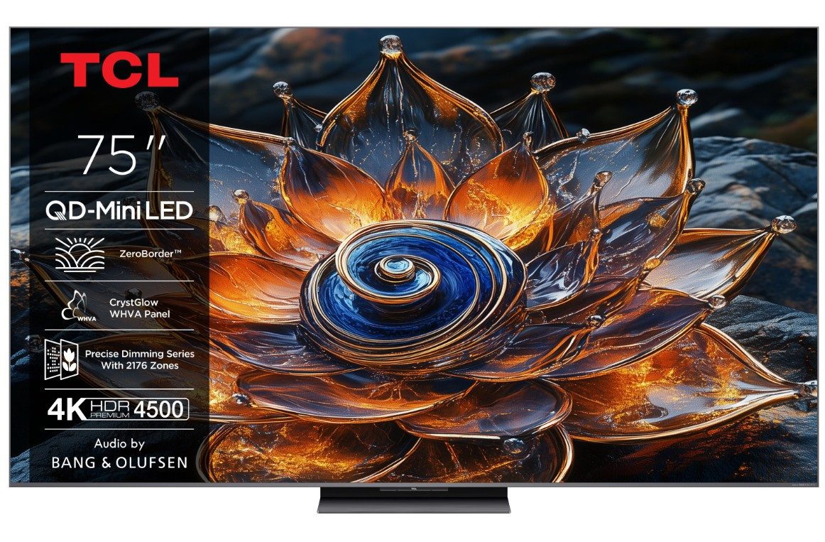 TCL 75C8K QLED Mini LED-Fernseher (189,3 cm/75 Zoll, 4K Ultra HD)