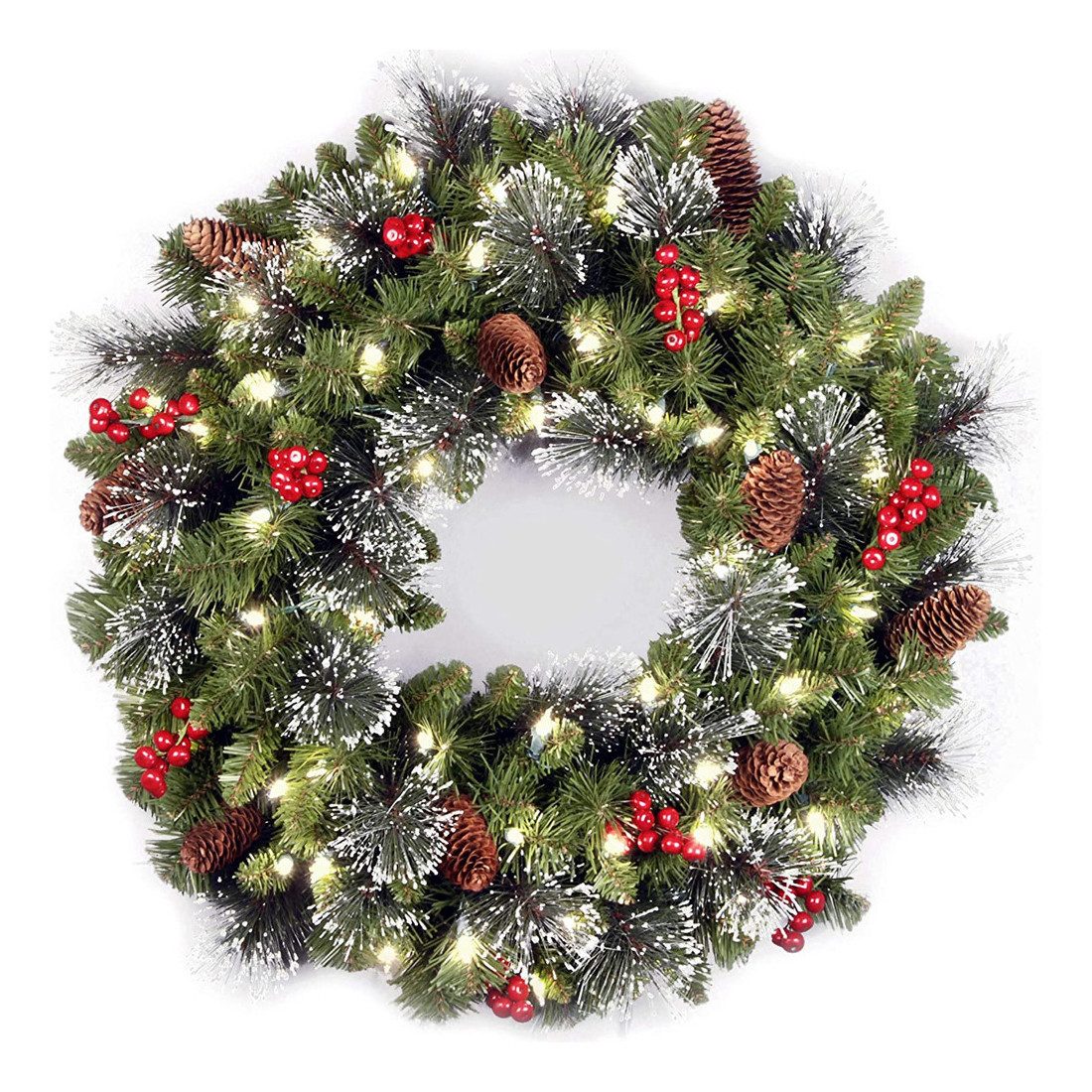 Kunstkranz 30-45cm Weihnachtskranz, Weihnachts Türkranz, Coonoor, günstig online kaufen