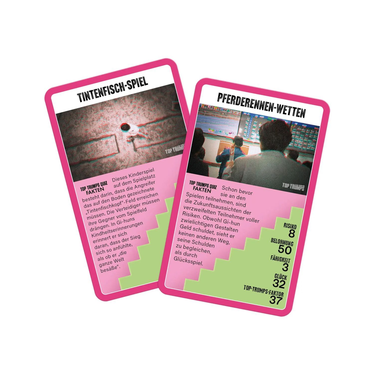 Winning Moves Spiel Top Trumps Collectables Squid Game