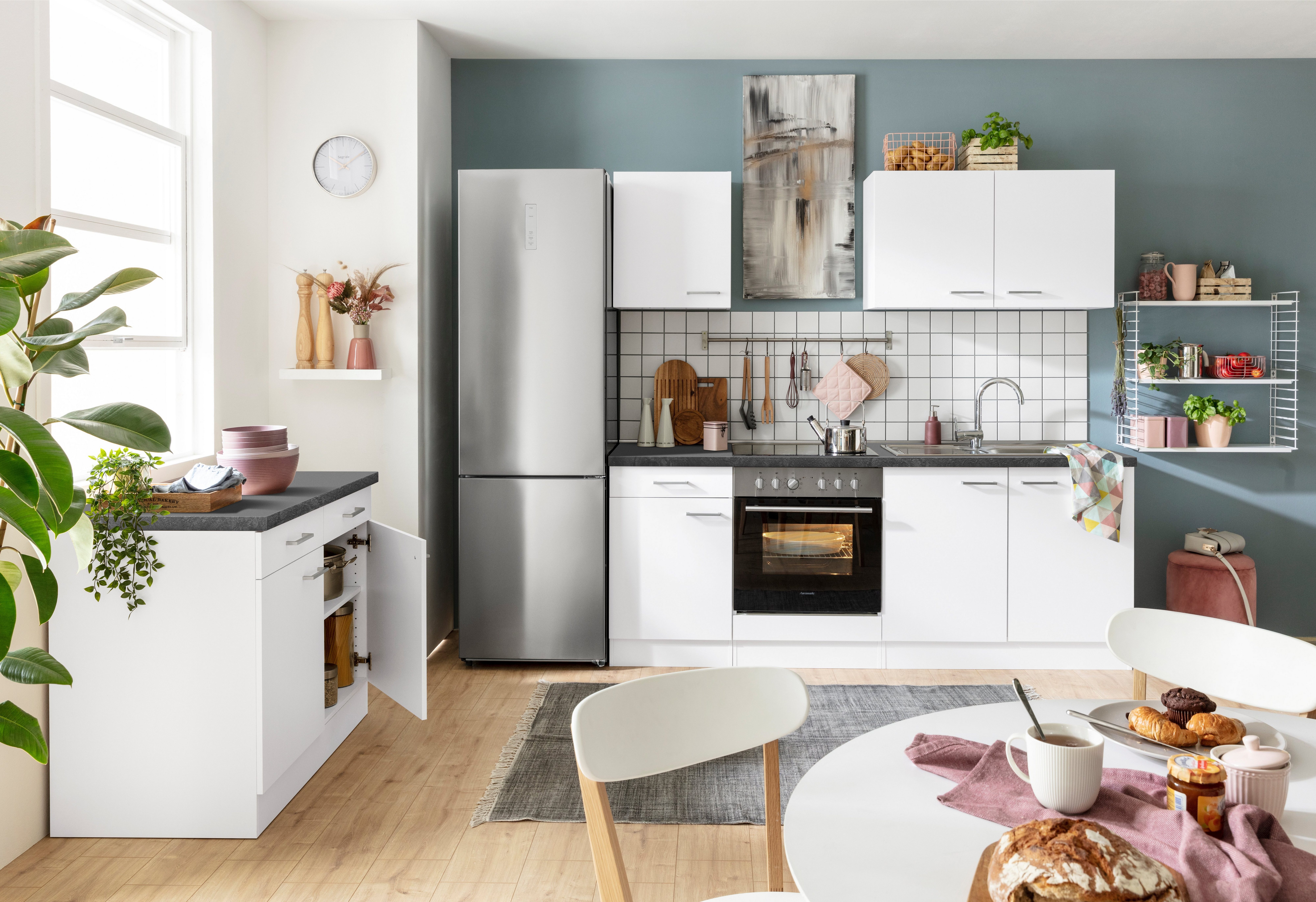 OPTIFIT Unterschrank "Iver", Breite 100 cm, 2 Türen und 2 Schubkästen, mit günstig online kaufen