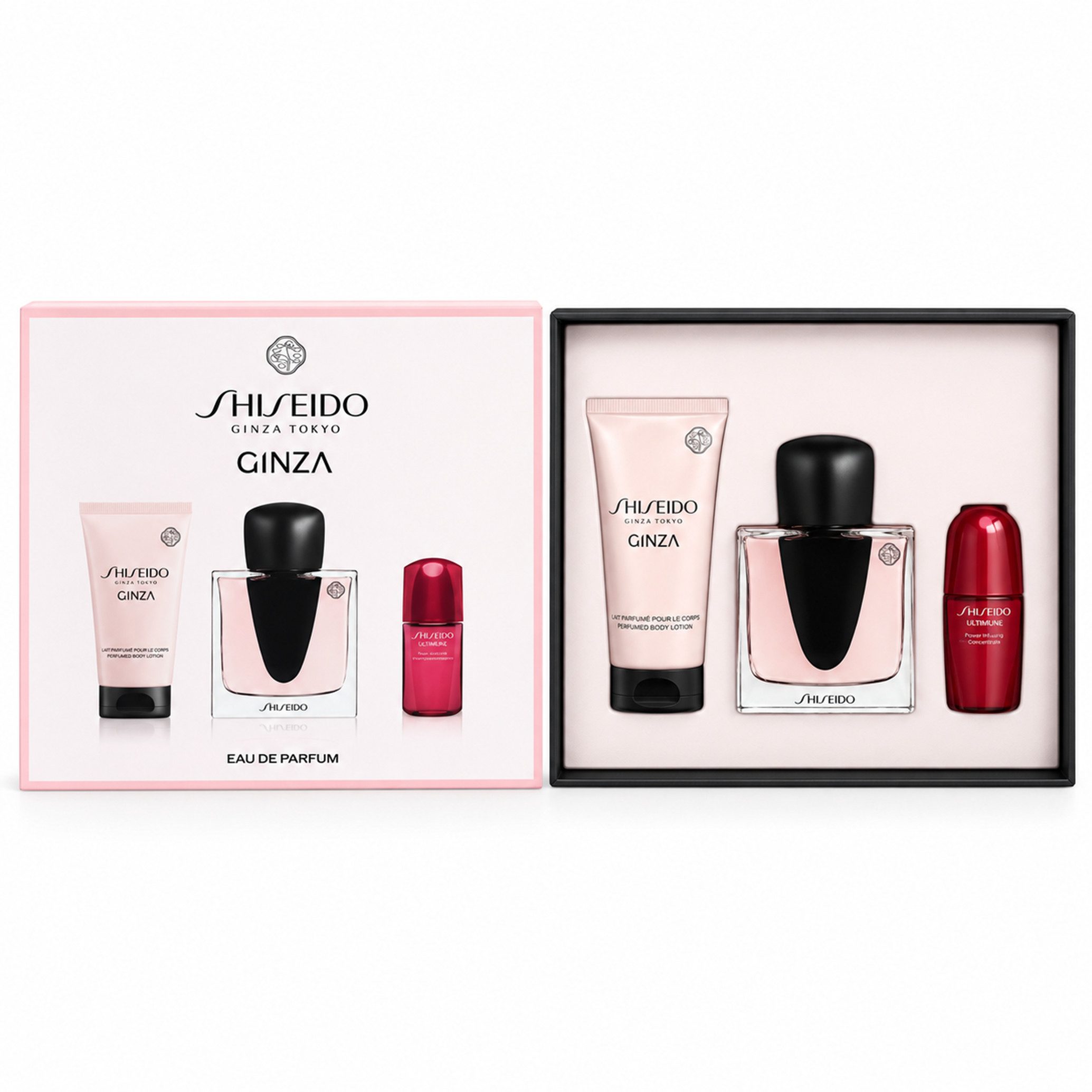 SHISEIDO Eau de Parfum Shiseido Ginza Eau de Parfum 50ml + BL+ Serum Set