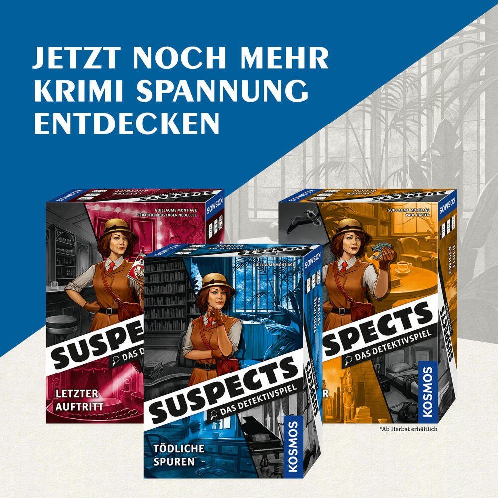 Kosmos Spiel Suspects: Tödliche Spuren